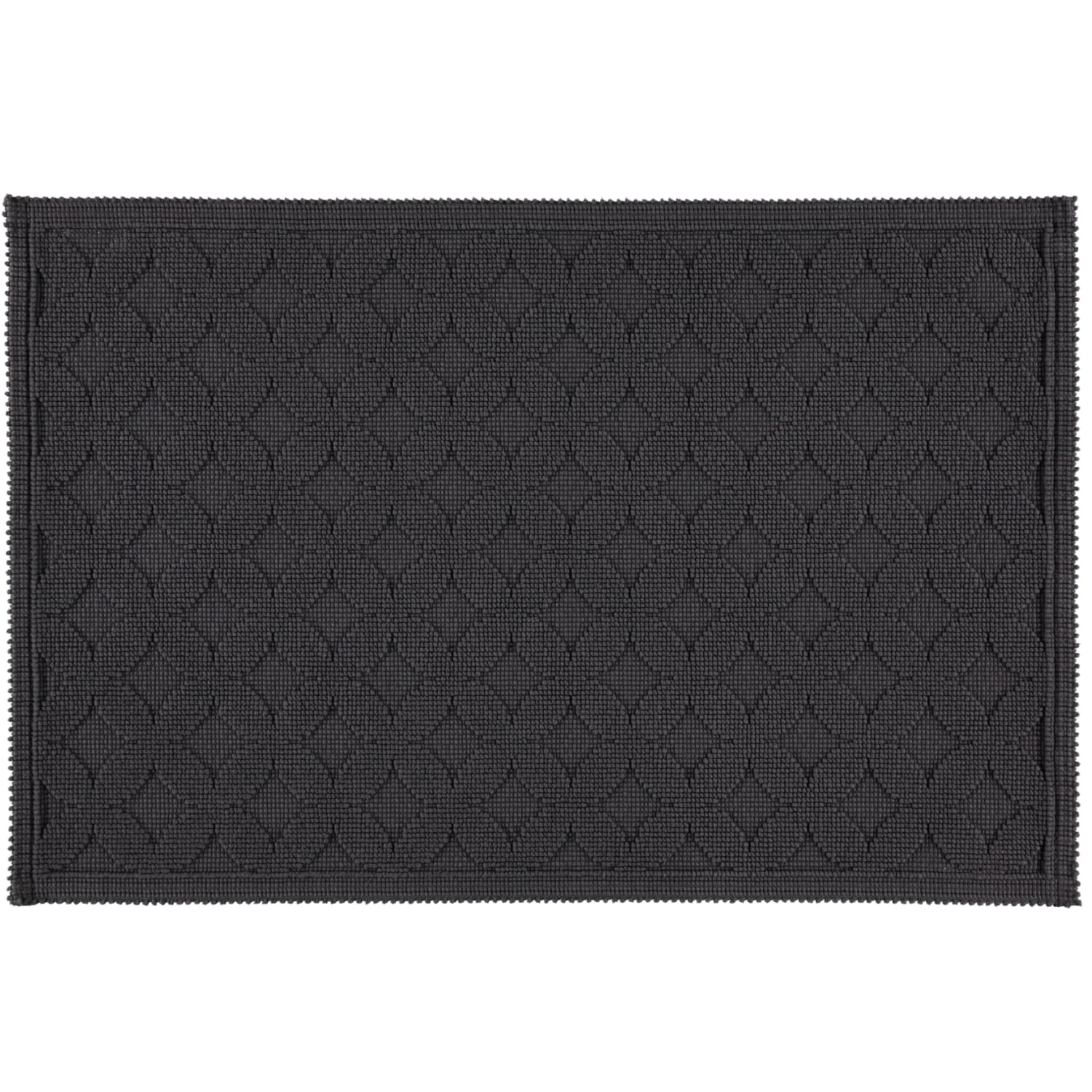 Rhomtuft - Badematte Seaside - Farbe: zinn - 02 - 60x90 cm