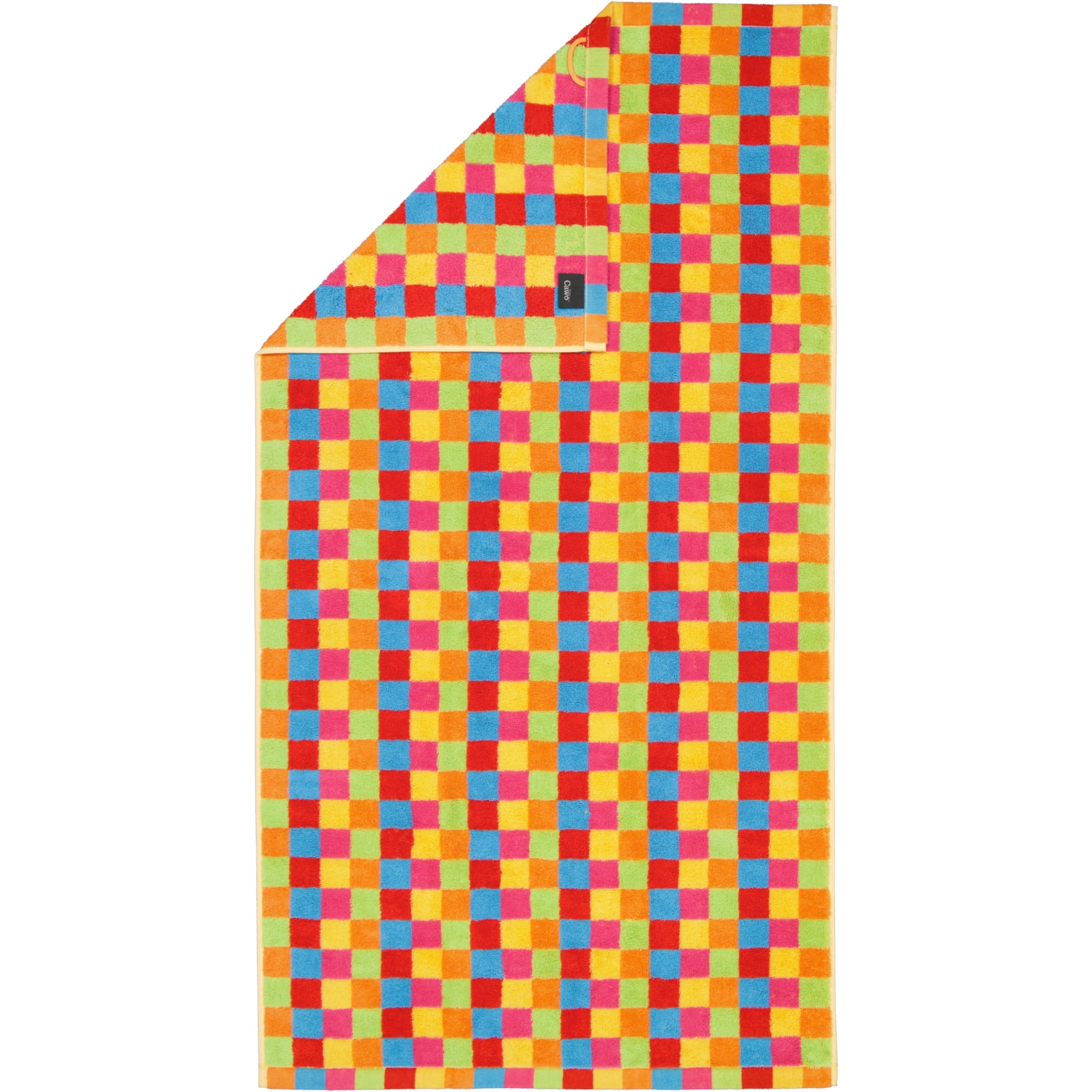 Cawö - Life Style Karo 7017 - Farbe: multicolor - 25 - Duschtuch 70x140 cm