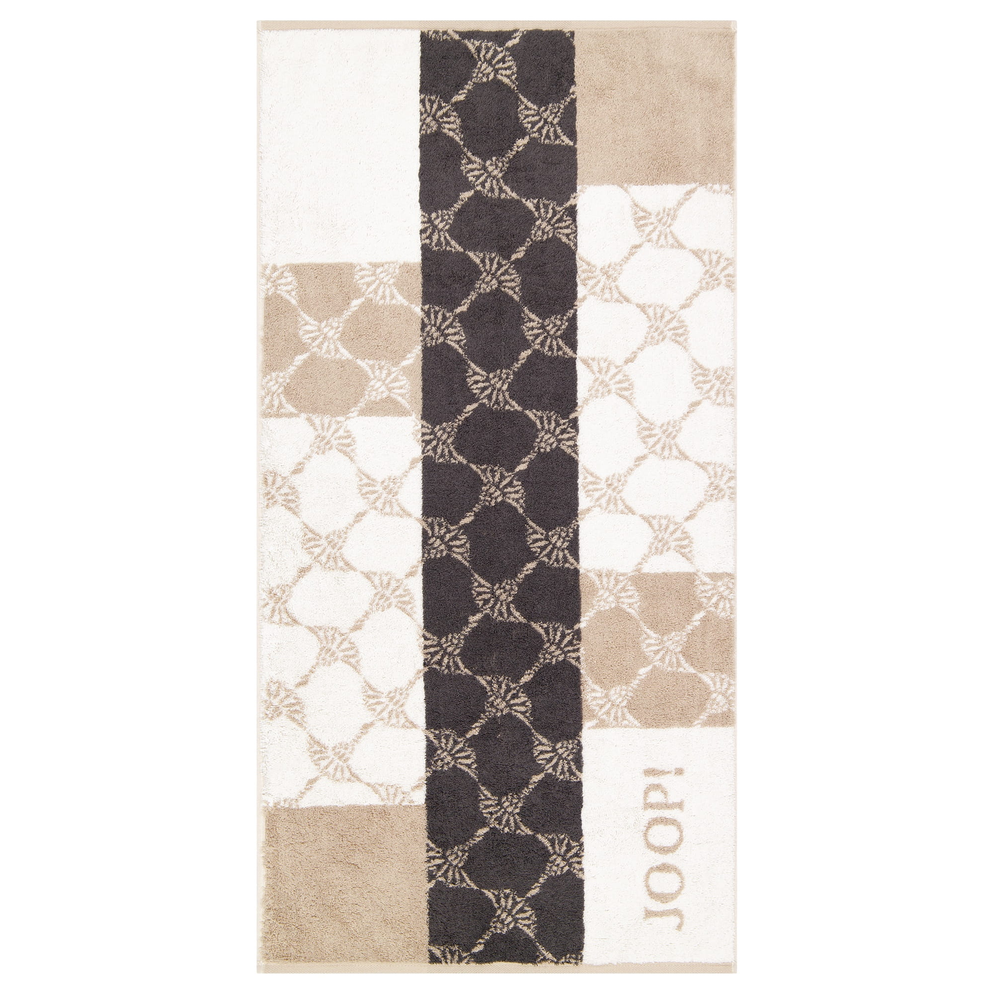 JOOP! Handtücher Sauna Squares 1719 Natur - 37 - Handtuch 50x100 cm