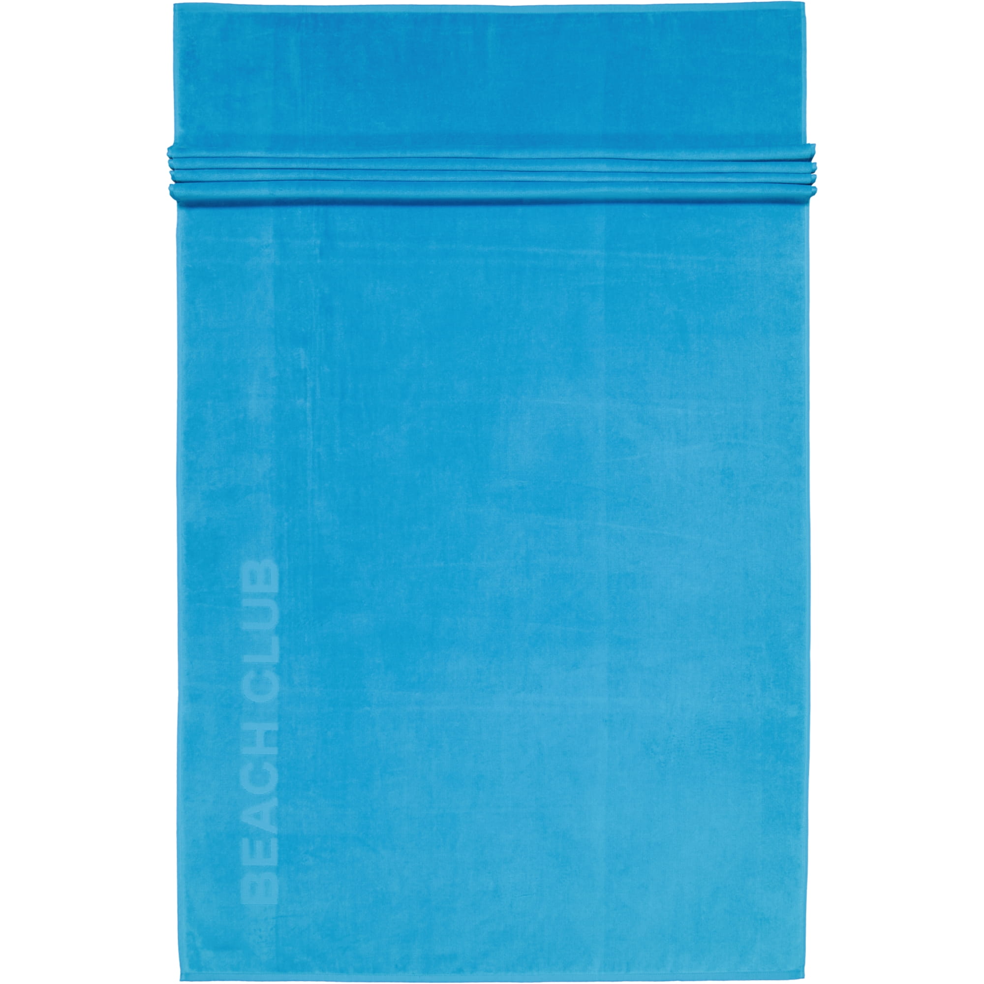 Vossen Strandtücher Beach Club turquoise - 5570 - Strandtuch 100x180 cm