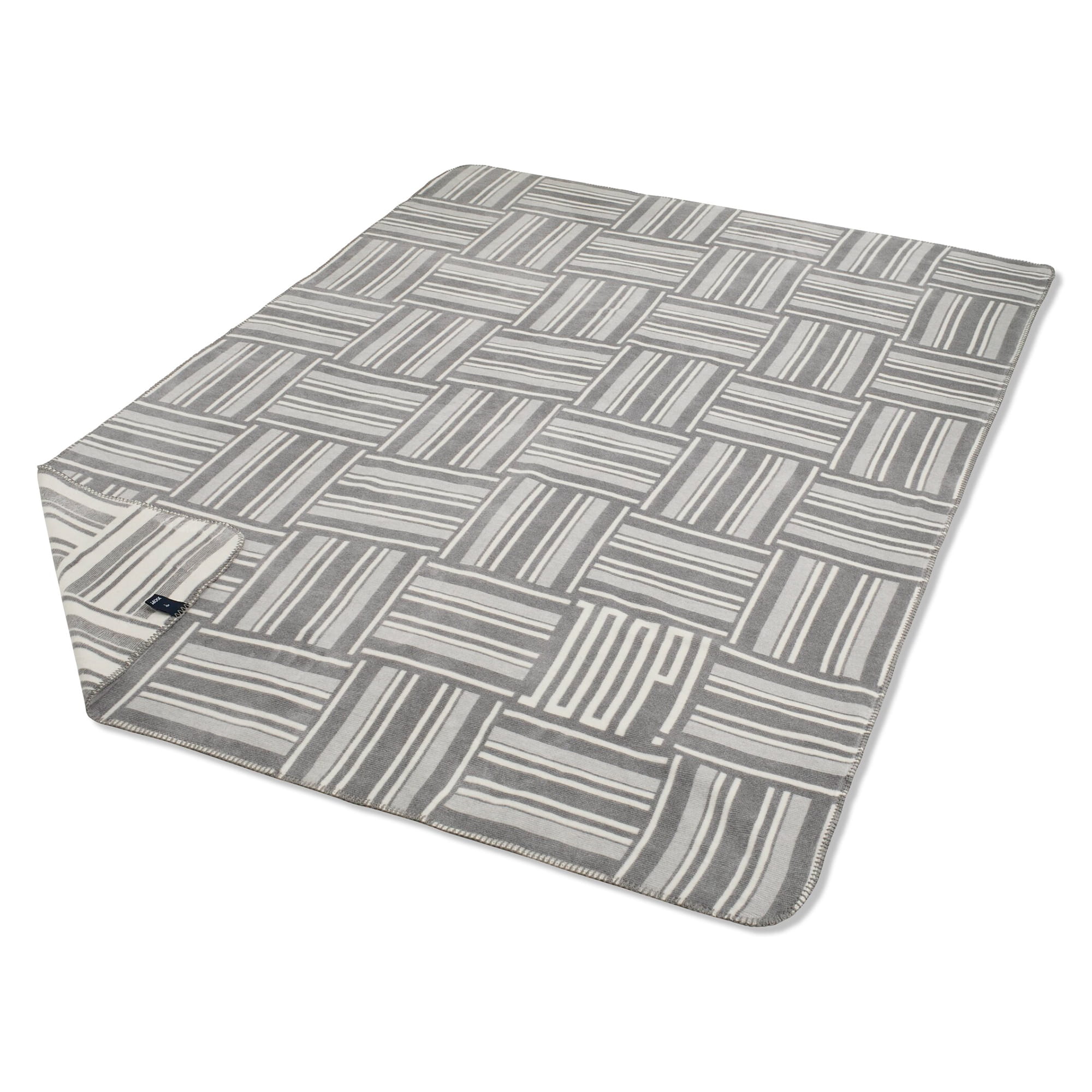 JOOP! Wohndecken Weave Silber - 150x200 cm