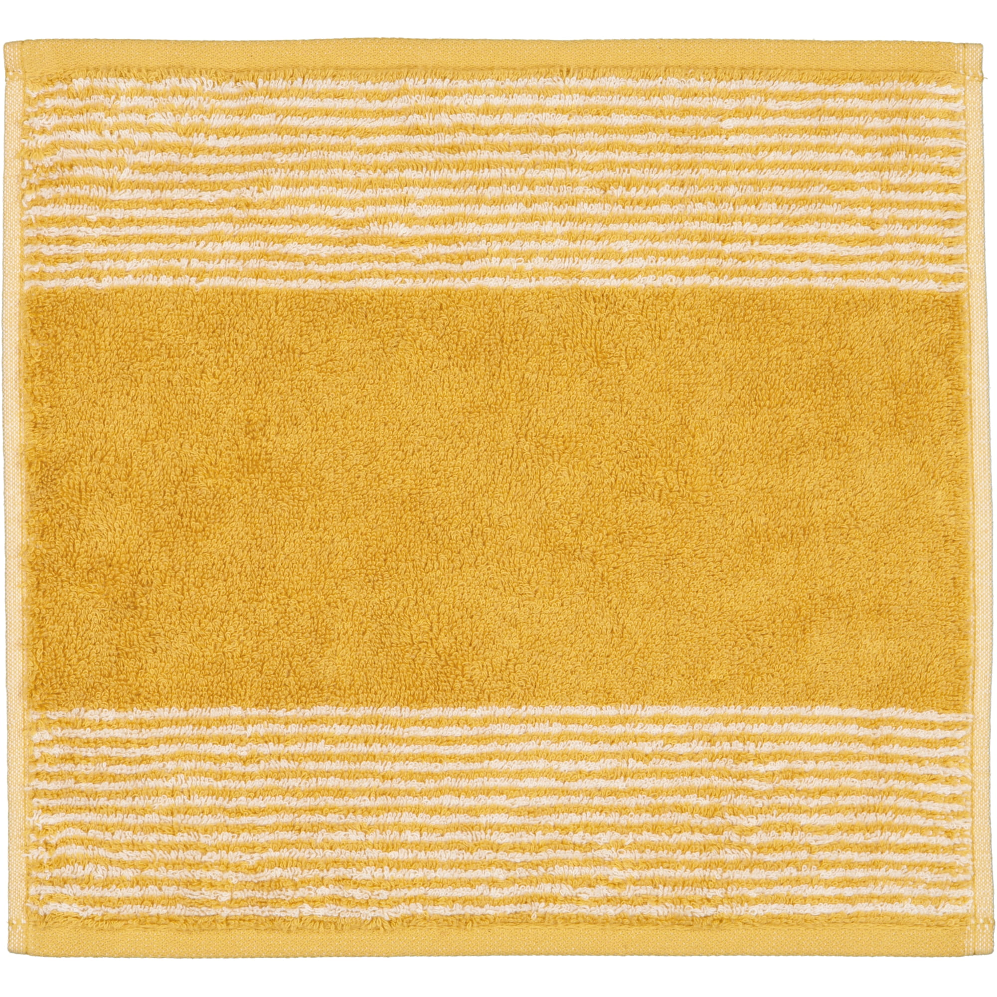 Cawö Handtücher Luxury Home Two-Tone 590 gold - 53 - Seiflappen 30x30 cm