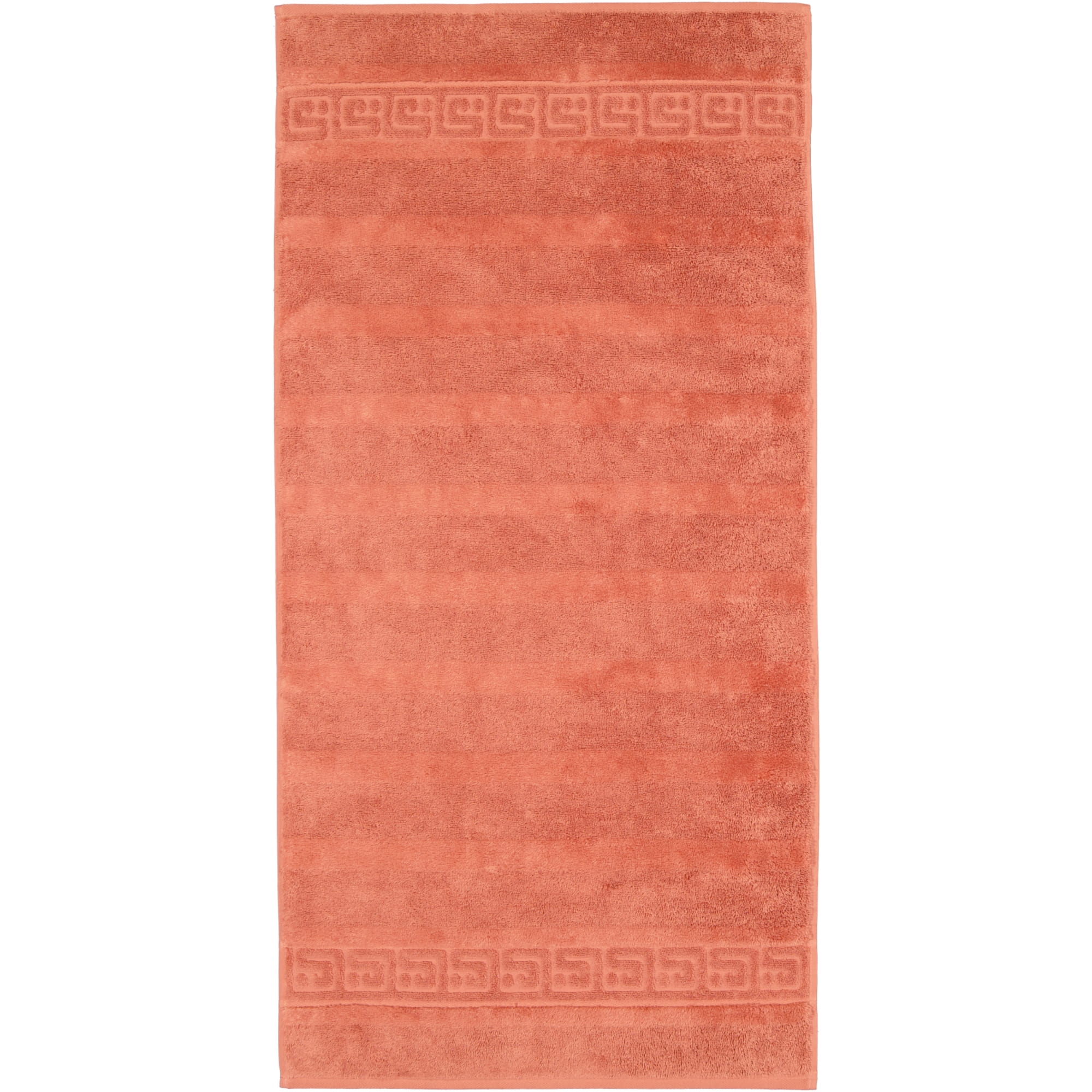 Cawö Handtücher Noblesse Uni 1001 brick - 387 - Handtuch 50x100 cm