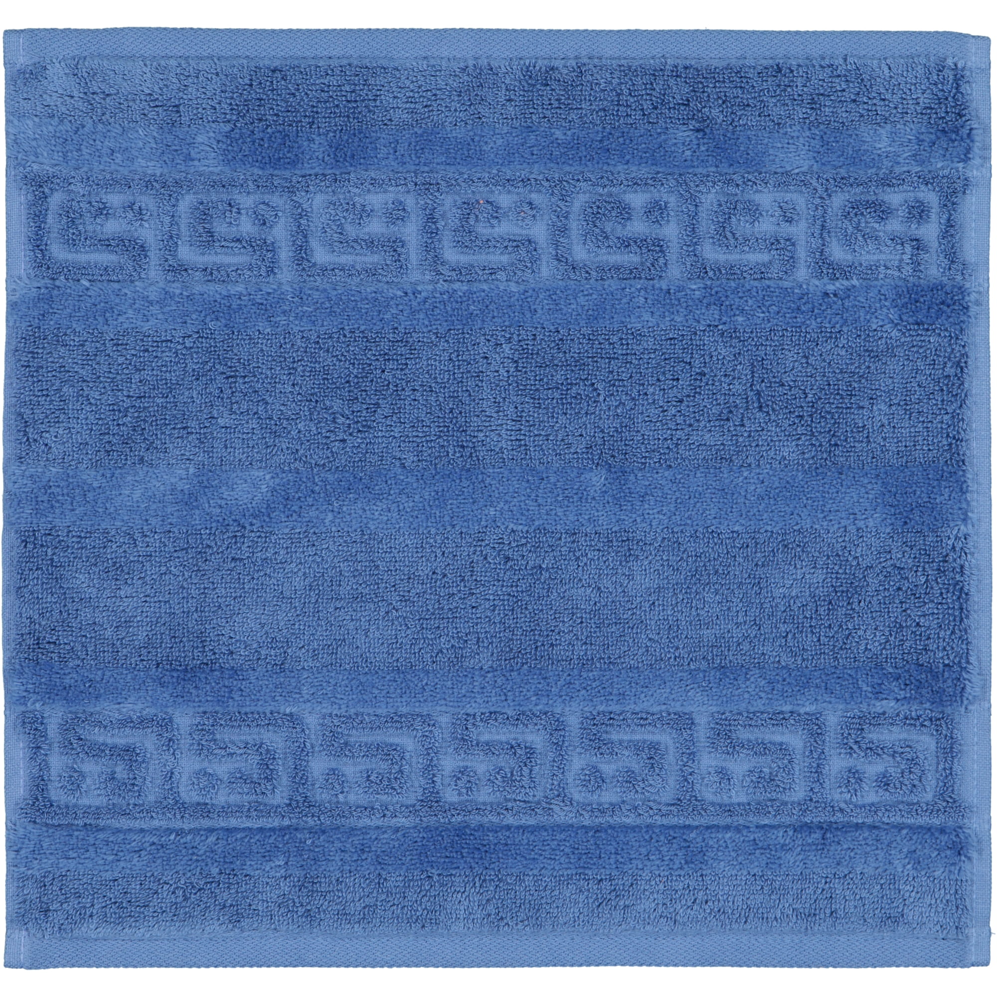 Cawö Handtücher Noblesse Uni 1001 saphir - 174 - Seiflappen 30x30 cm
