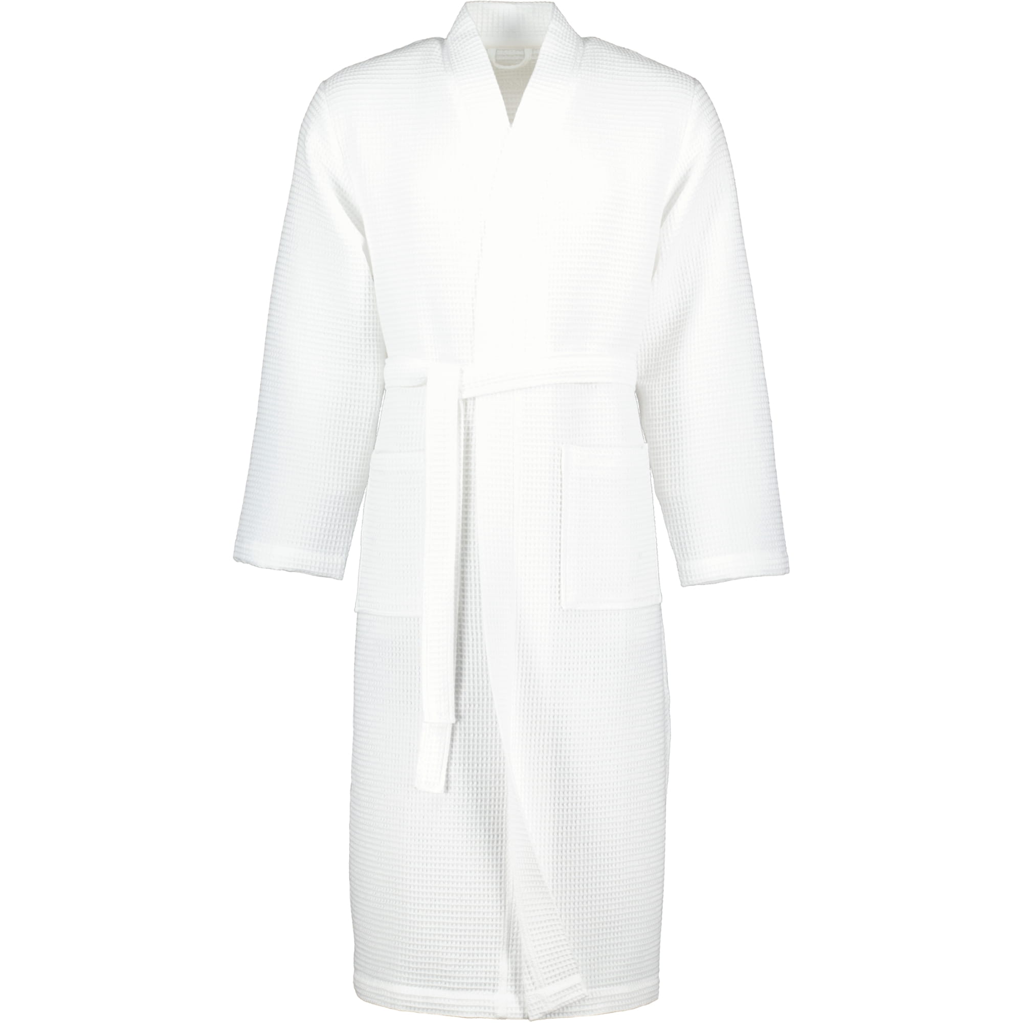 Vossen Bademäntel unisex Kimono Wellington-L weiß - 0300 - M