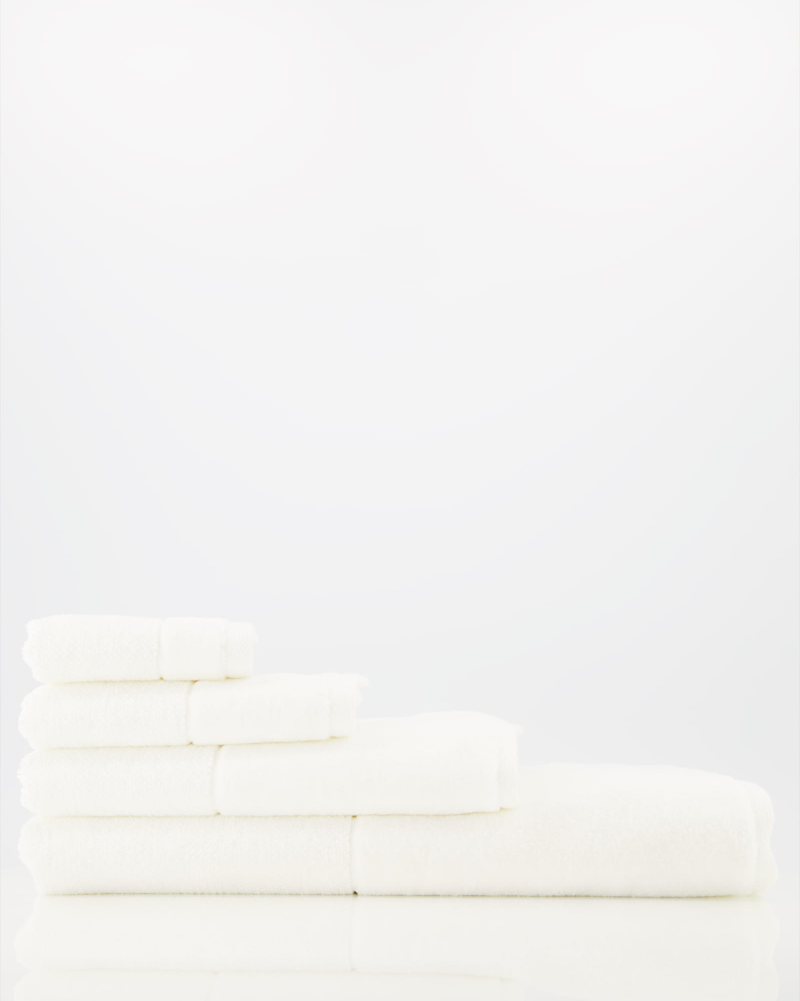 Möve Bamboo Luxe - Farbe: snow - 001 (1-1104/5244) - Waschhandschuh 15x20 cm