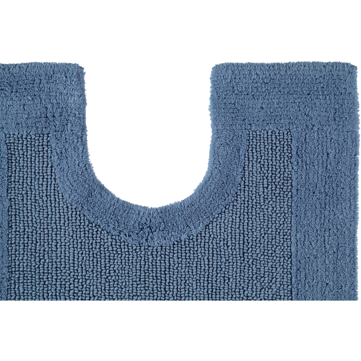 Rhomtuft - Badteppiche Prestige - Farbe: aqua - 78 - Toilettenvorlage mit Ausschnitt 60x60 cm