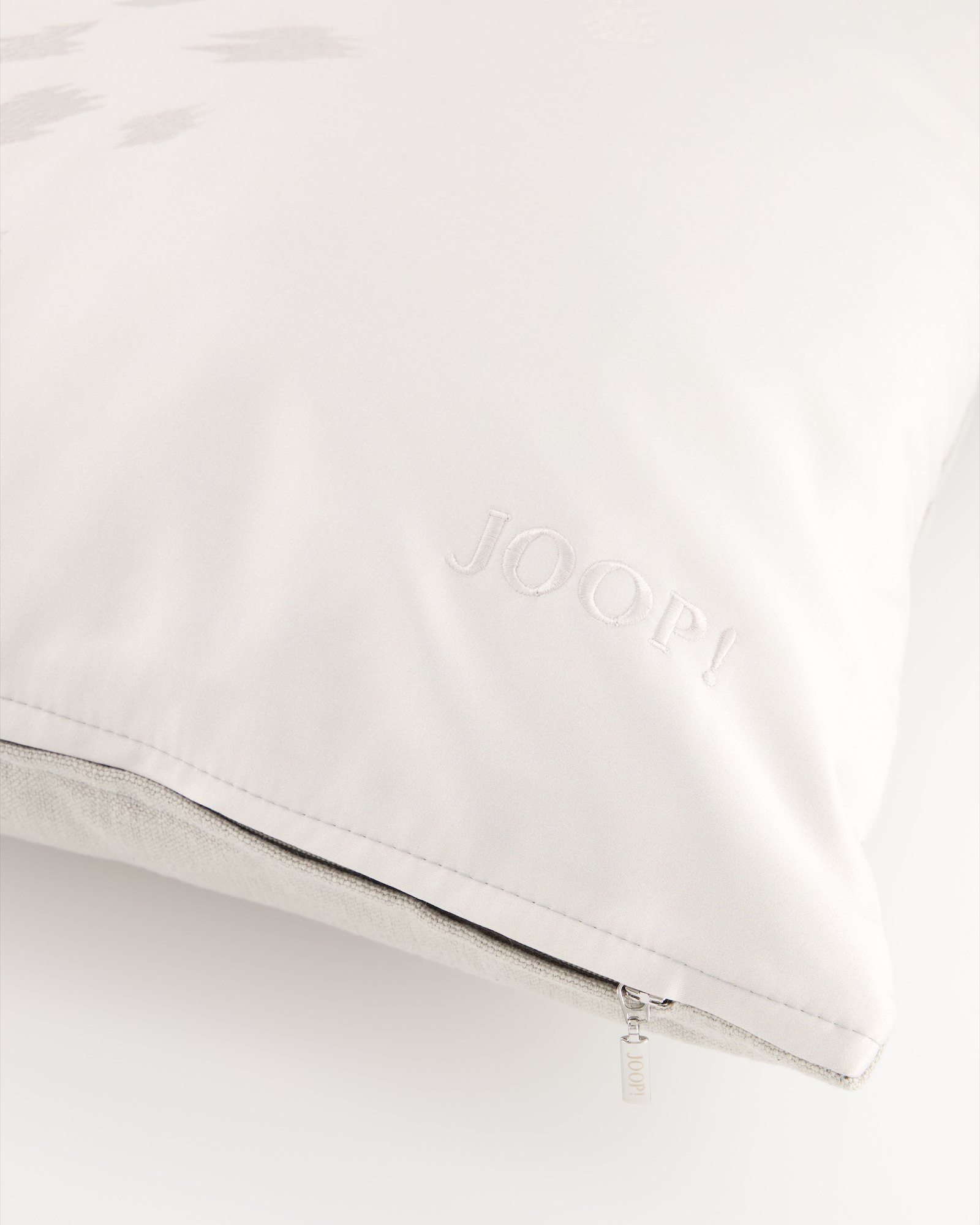 JOOP! Kissenhüllen Spirit Silber - 010 - 50x50 cm