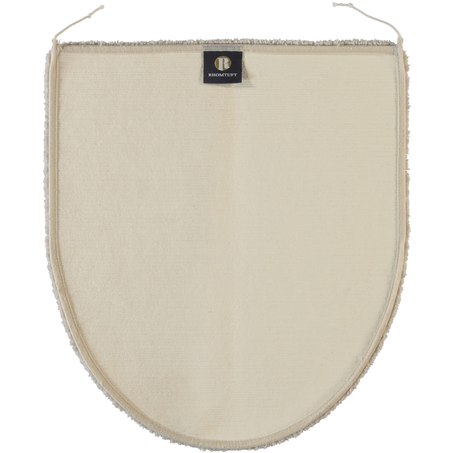 Rhomtuft - Badteppiche Square - Farbe: stone - 320 - Deckelbezug 45x50 cm
