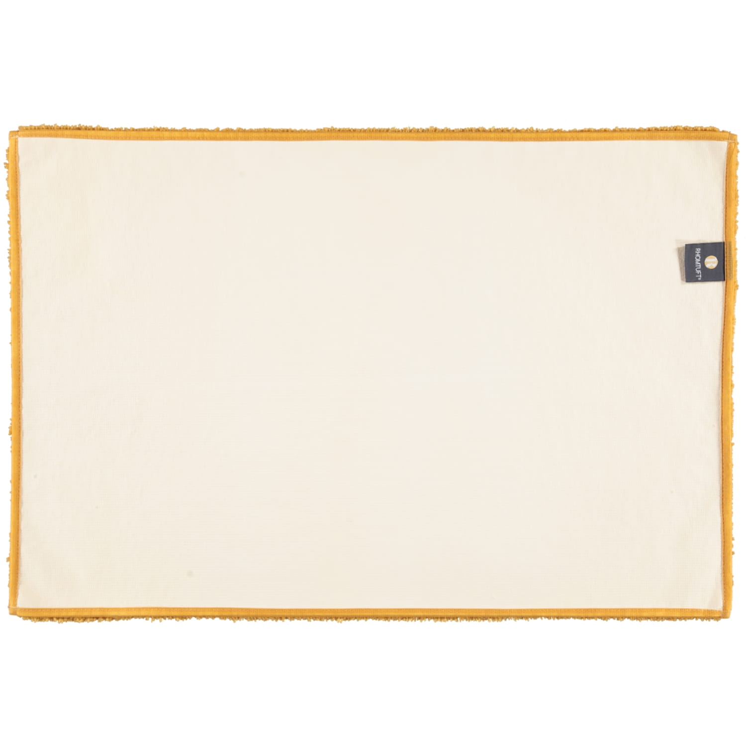 Rhomtuft - Badteppiche Square - Farbe: gold -  348 - 60x90 cm