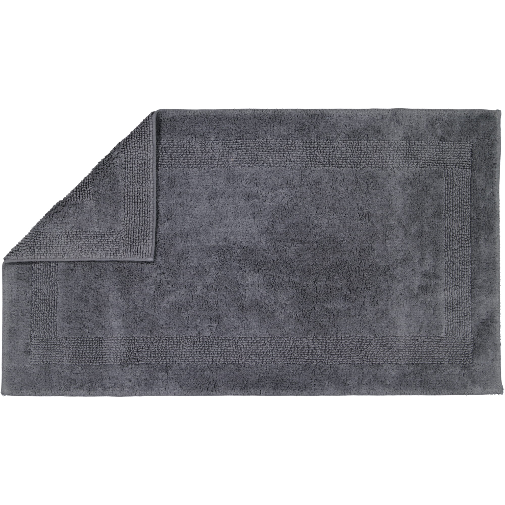 Cawö Home - Badteppich 1000 - Farbe: anthrazit - 774 - 70x120 cm