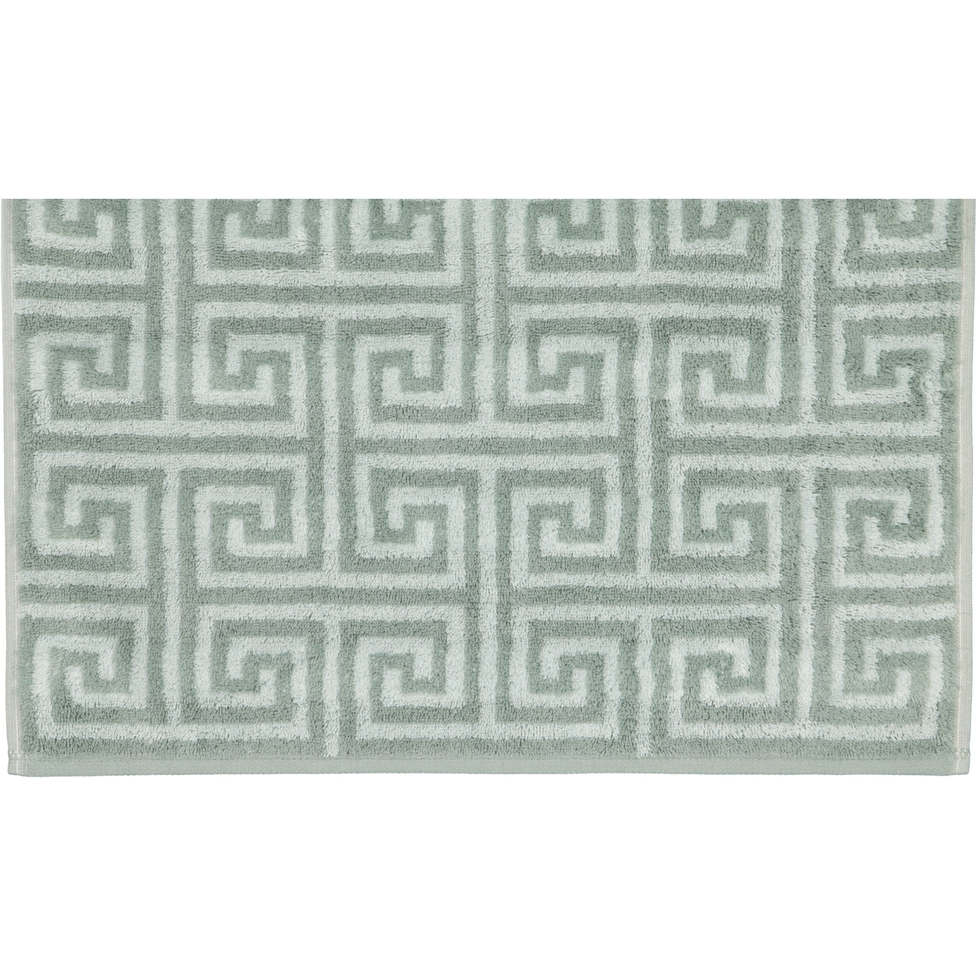 Cawö Handtücher Noblesse Elegance Allover 1088 nordic green - 44 - Gästetuch 30x50 cm