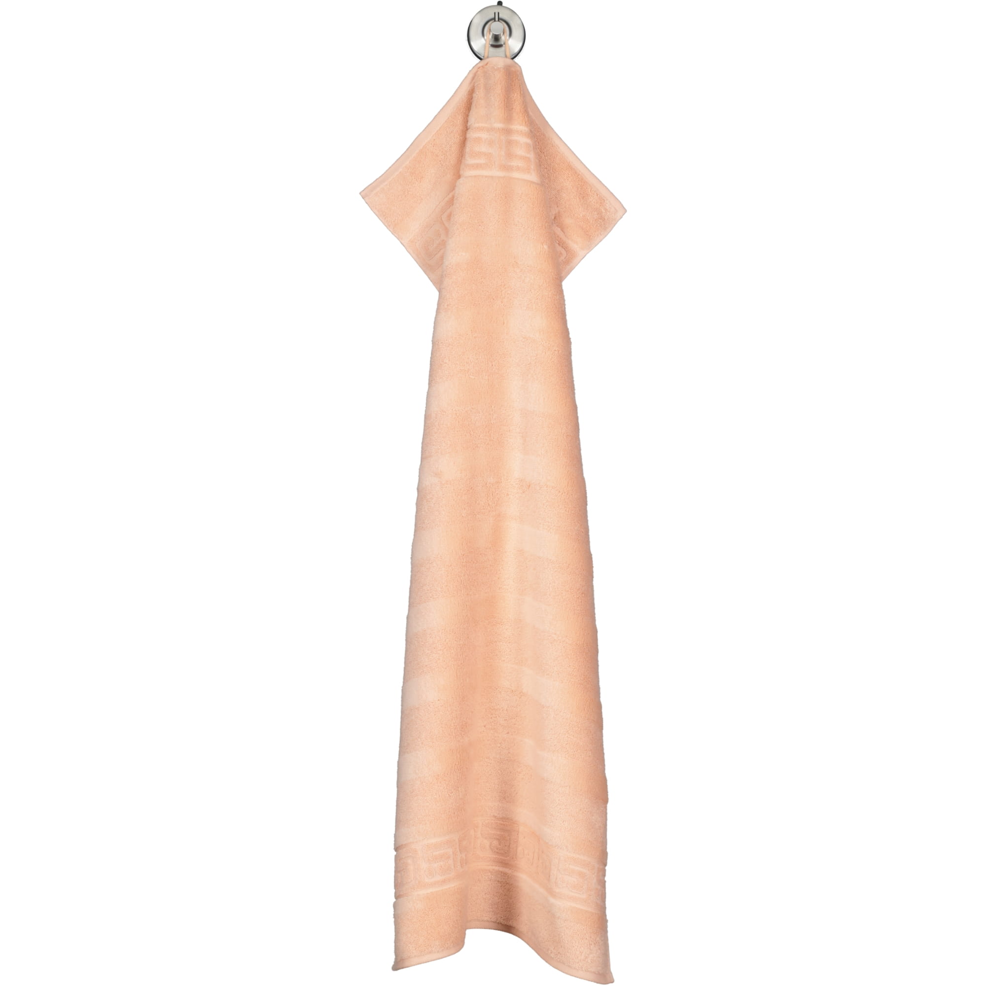 Cawö - Noblesse Uni 1001 - Farbe: 368 - lachs - Handtuch 50x100 cm