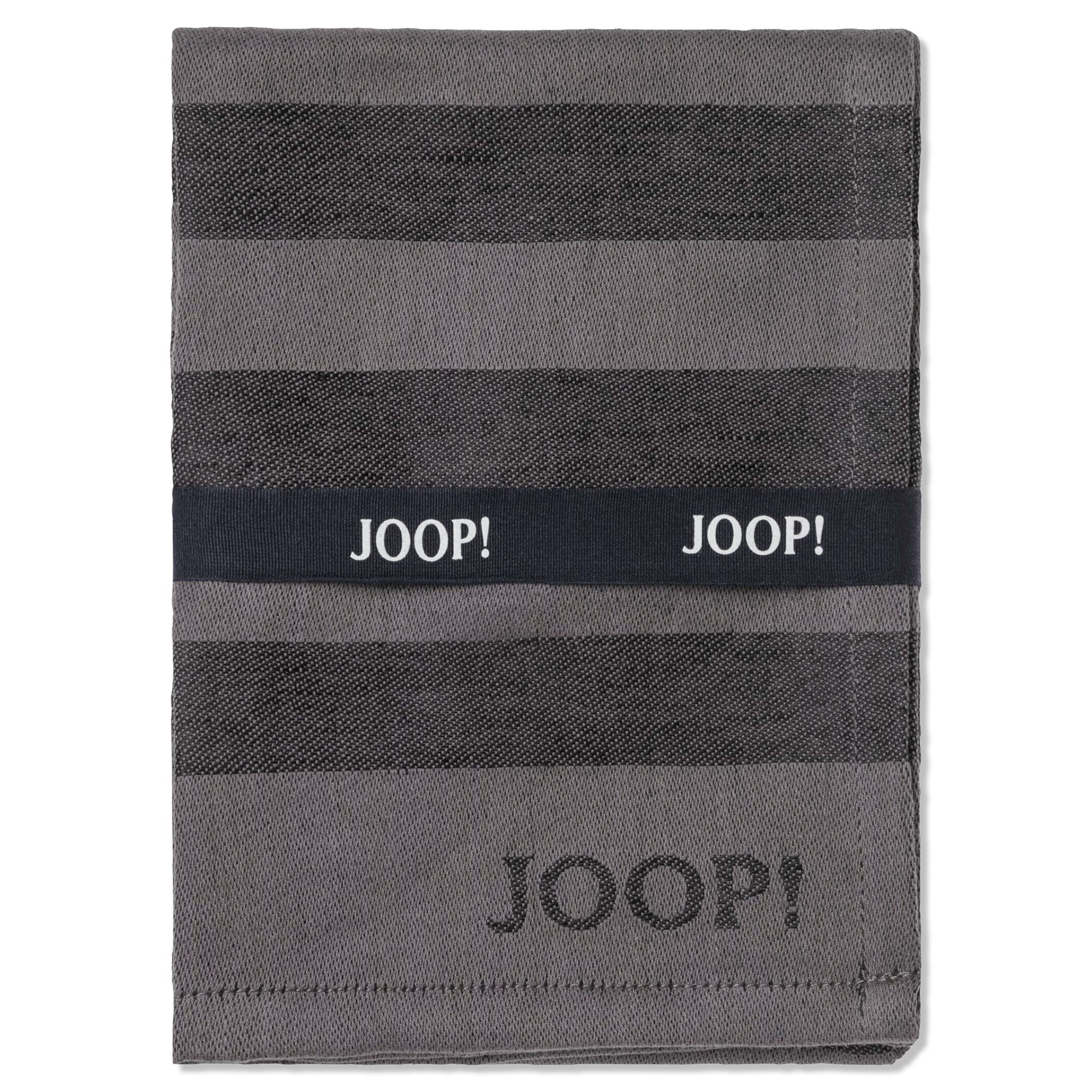 JOOP! Geschirrtücher Cuisine Stripes 1701 Anthrazit - 79 - 50x70 cm