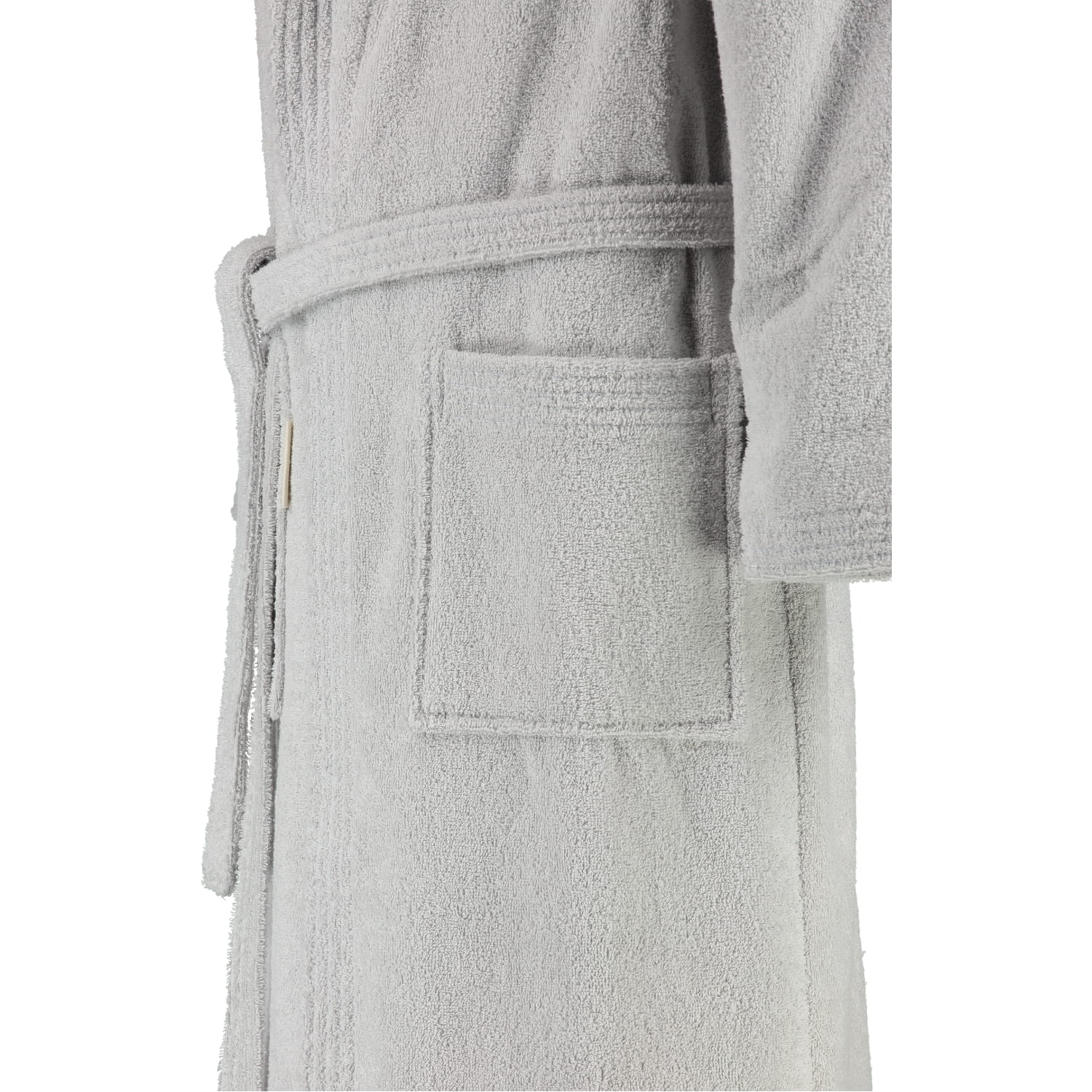 Rhomtuft - Bademantel Sir & Lady - Unisex - Farbe: perlgrau - 11