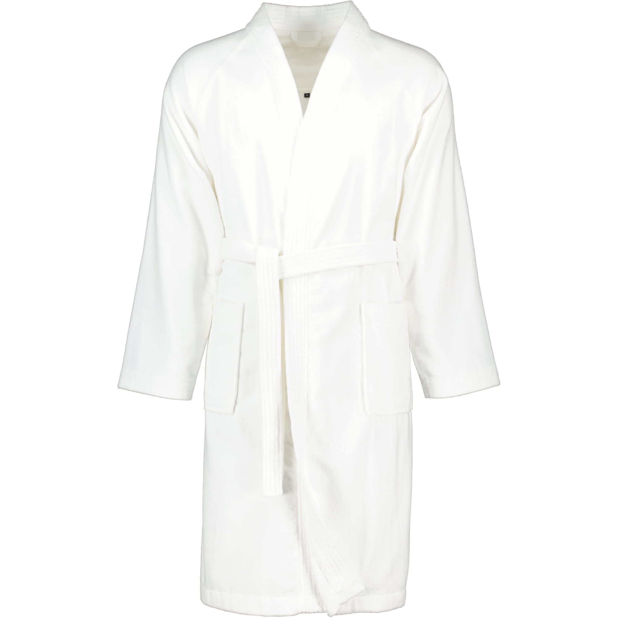 Vossen Bademäntel unisex Kimono Dallas weiß - 0300 - XL
