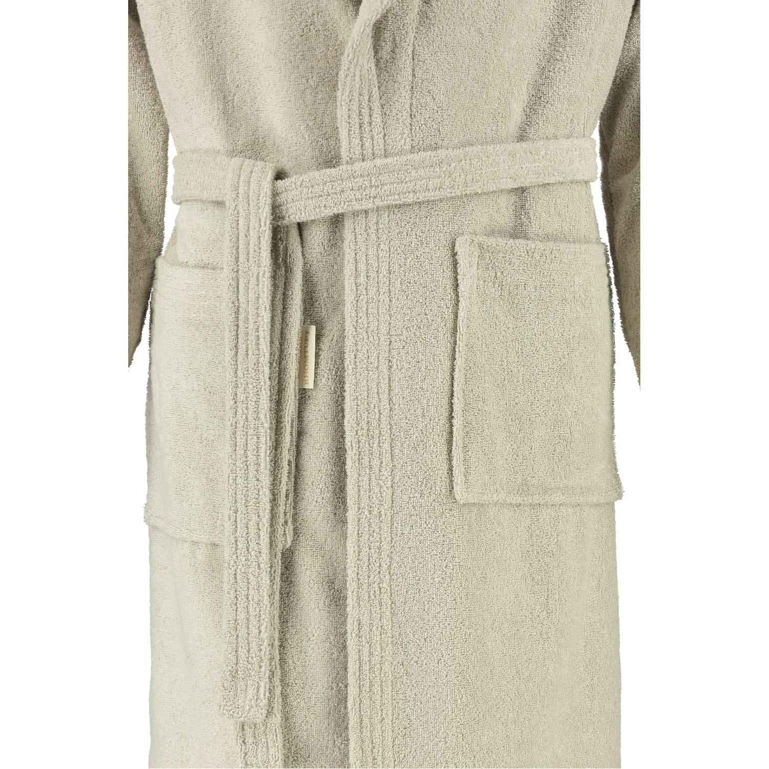Rhomtuft - Bademantel Sir & Lady - Unisex - Farbe: stone - 320