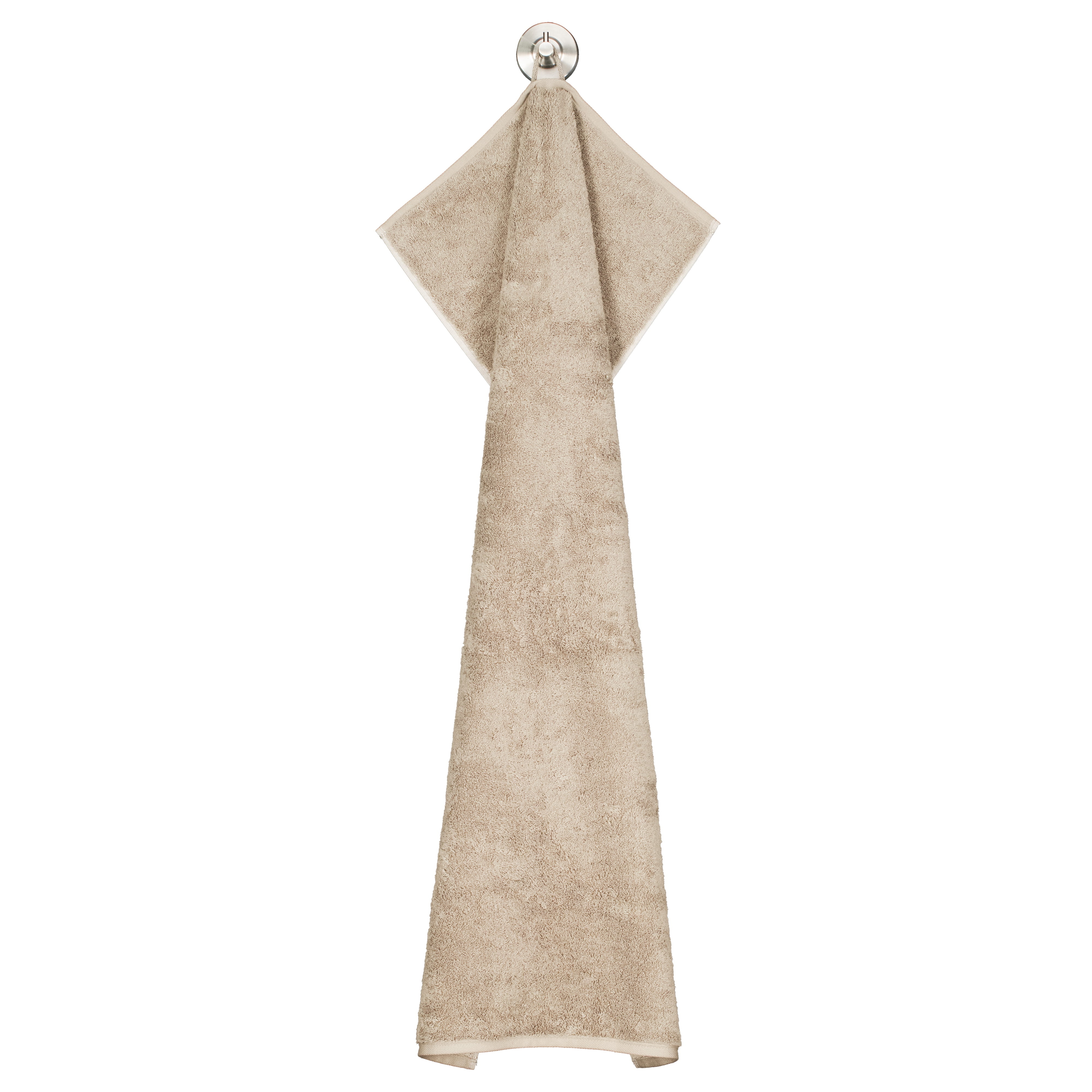 JOOP! Handtücher Contour Doubleface 1716 Taupe - 73 - Handtuch 50x100 cm