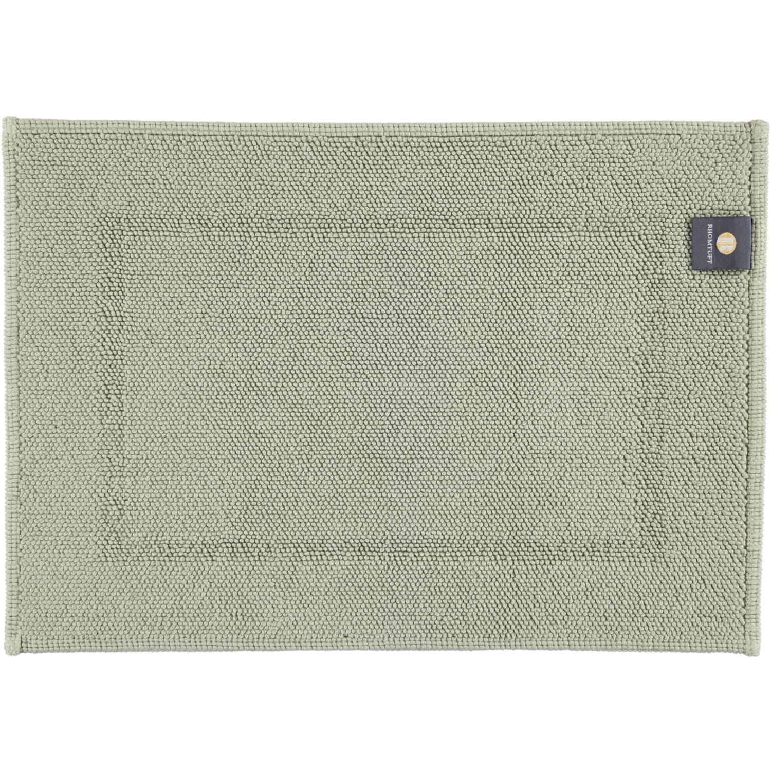 Rhomtuft - Badematte Pearl 51 - Farbe: jade - 90 - 50x70 cm