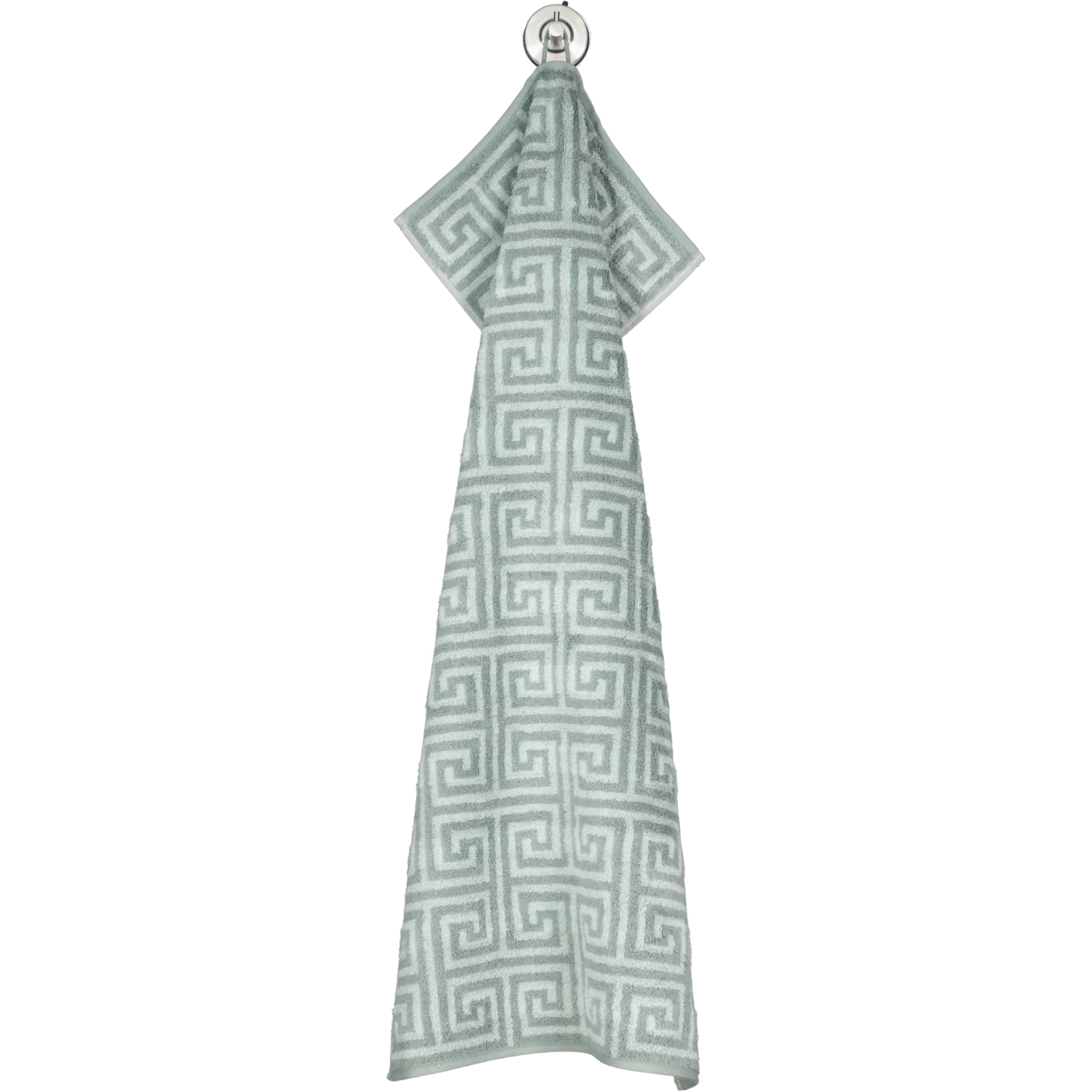Cawö Handtücher Noblesse Elegance Allover 1088 nordic green - 44 - Handtuch 50x100 cm