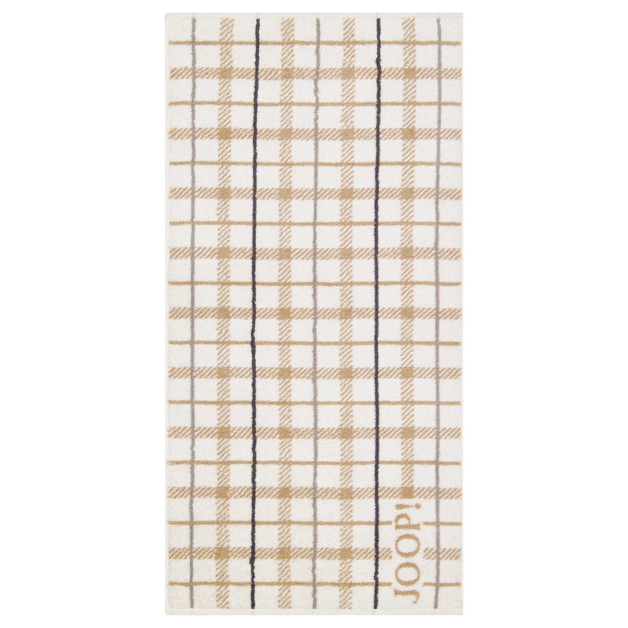 JOOP! Handtücher Contour Checked 1715 Creme - 37