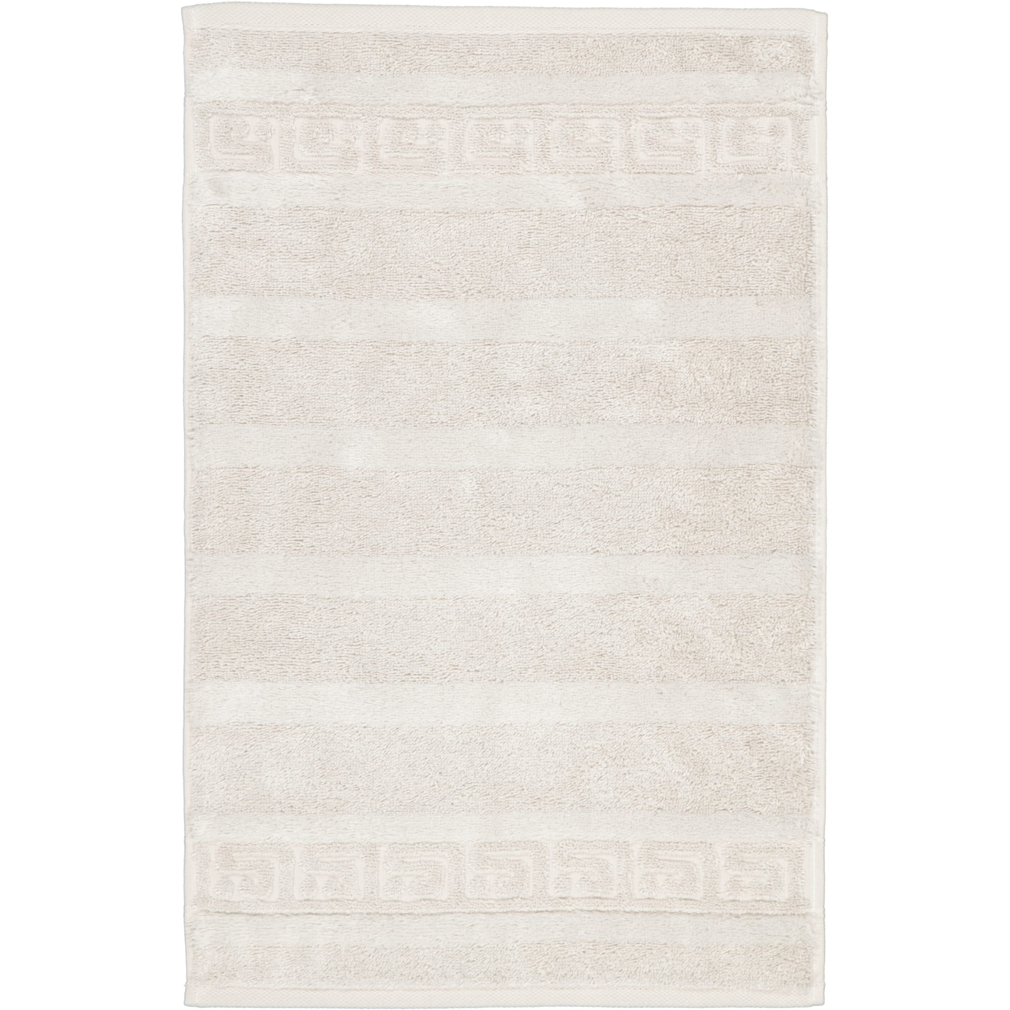 Cawö - Noblesse Uni 1001 - Farbe: 775 - silber - Gästetuch 30x50 cm