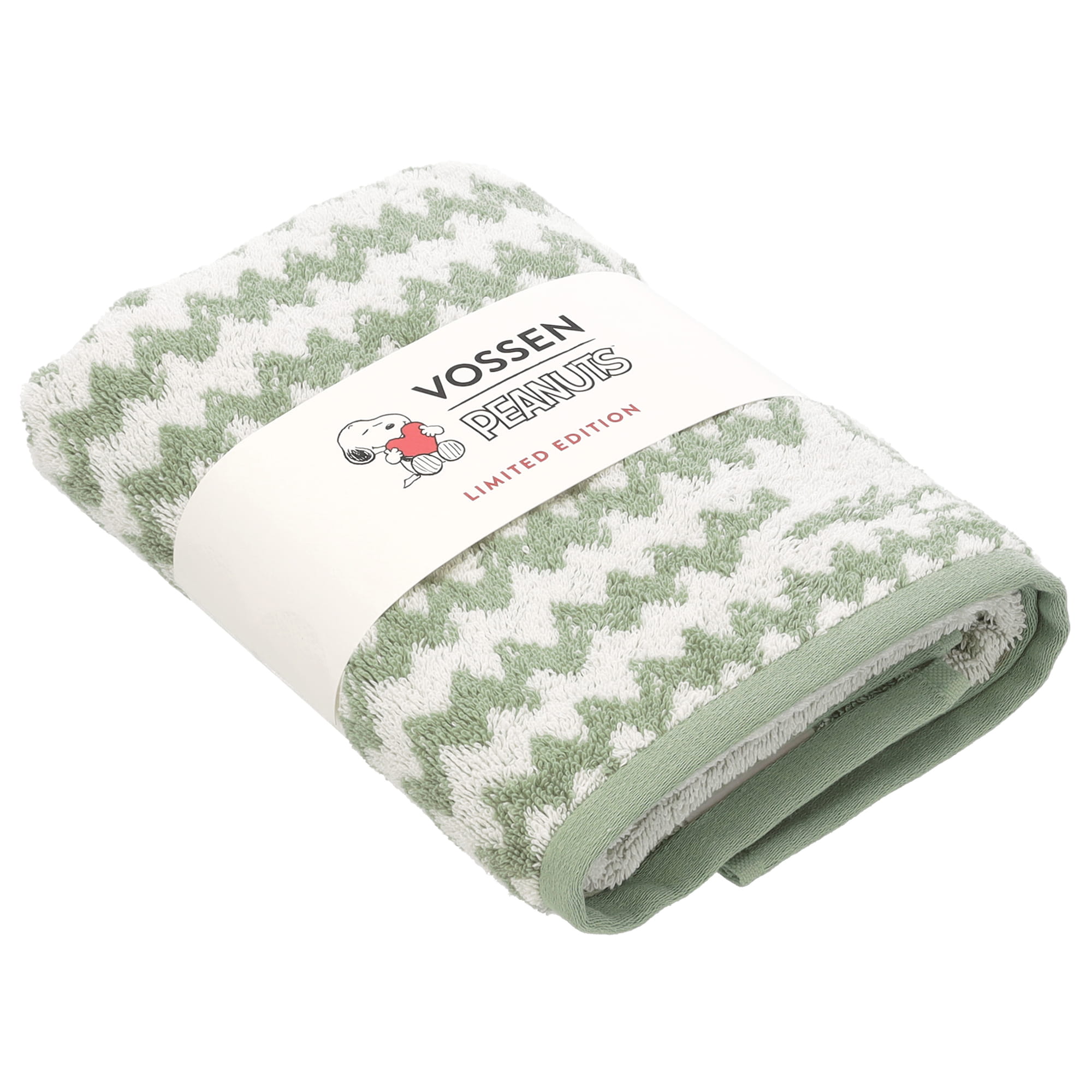 Vossen Handtücher PEANUTS Charlie Brown eucalyptus - 5285 - Duschtuch 67x140 cm