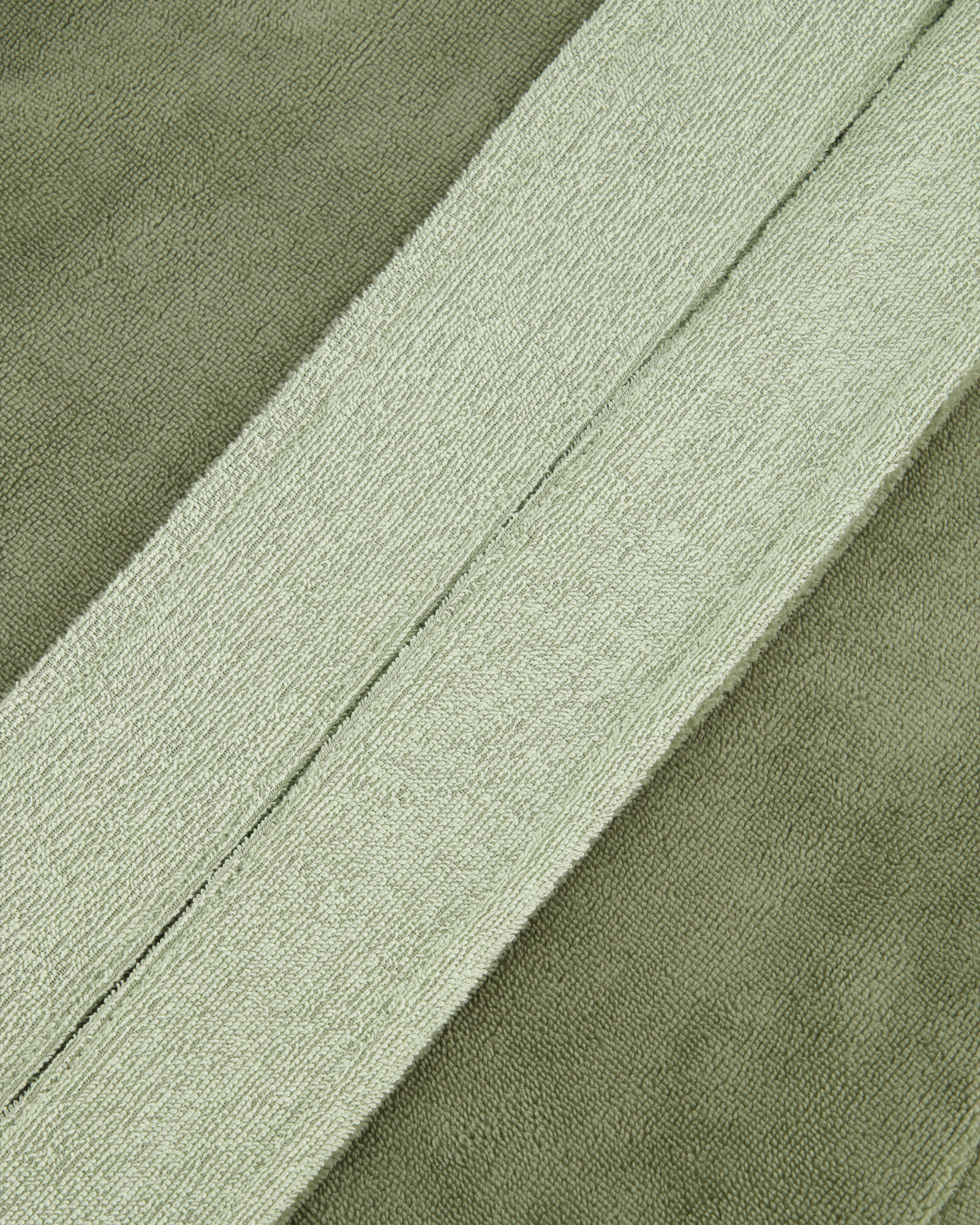 Vossen Bademäntel Damen Stehkragen Andorra detox green/eukalyptus - 0002 - XS