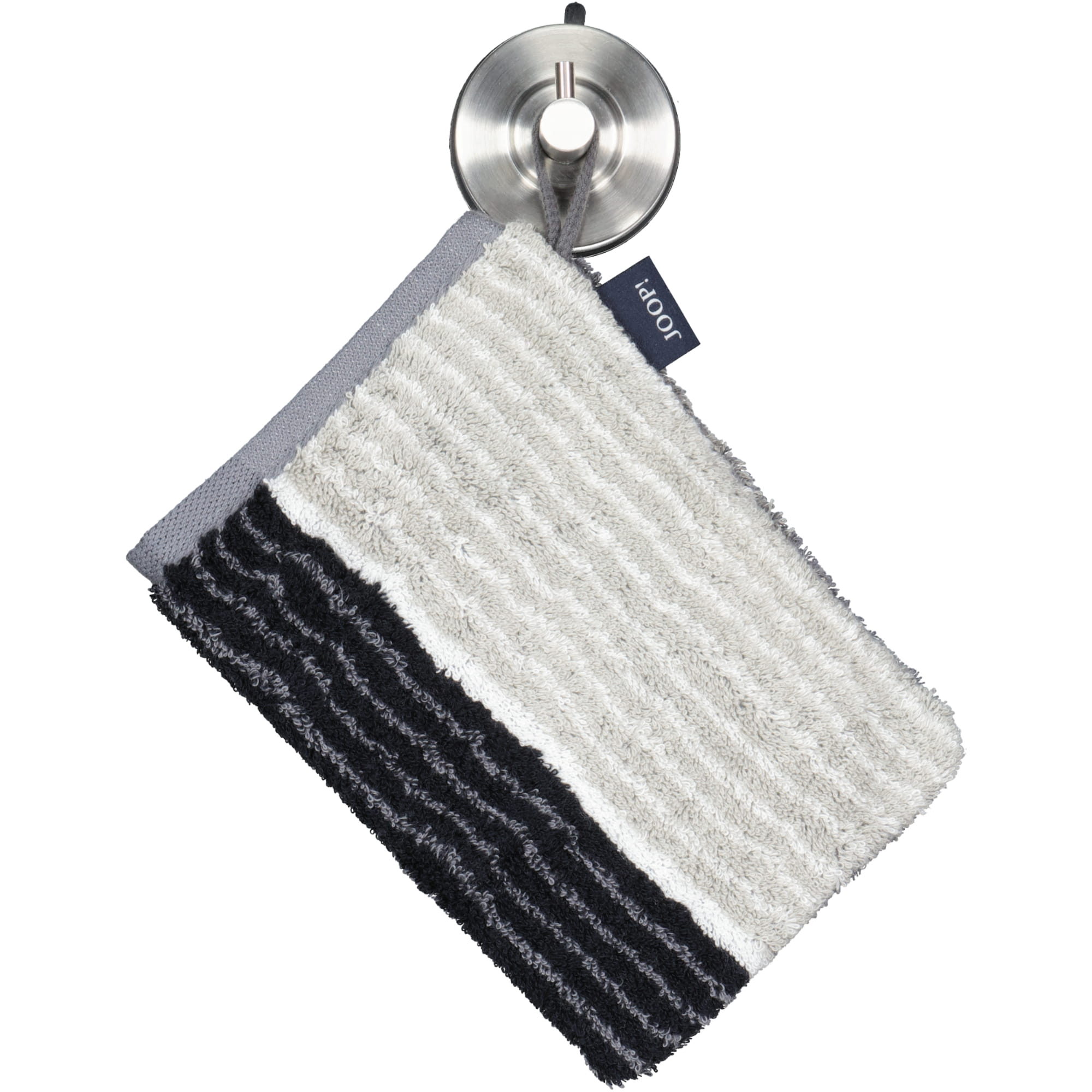 JOOP! Signature Lines 1658 - Farbe: Schwarz - 97 - Waschhandschuh 16x22 cm