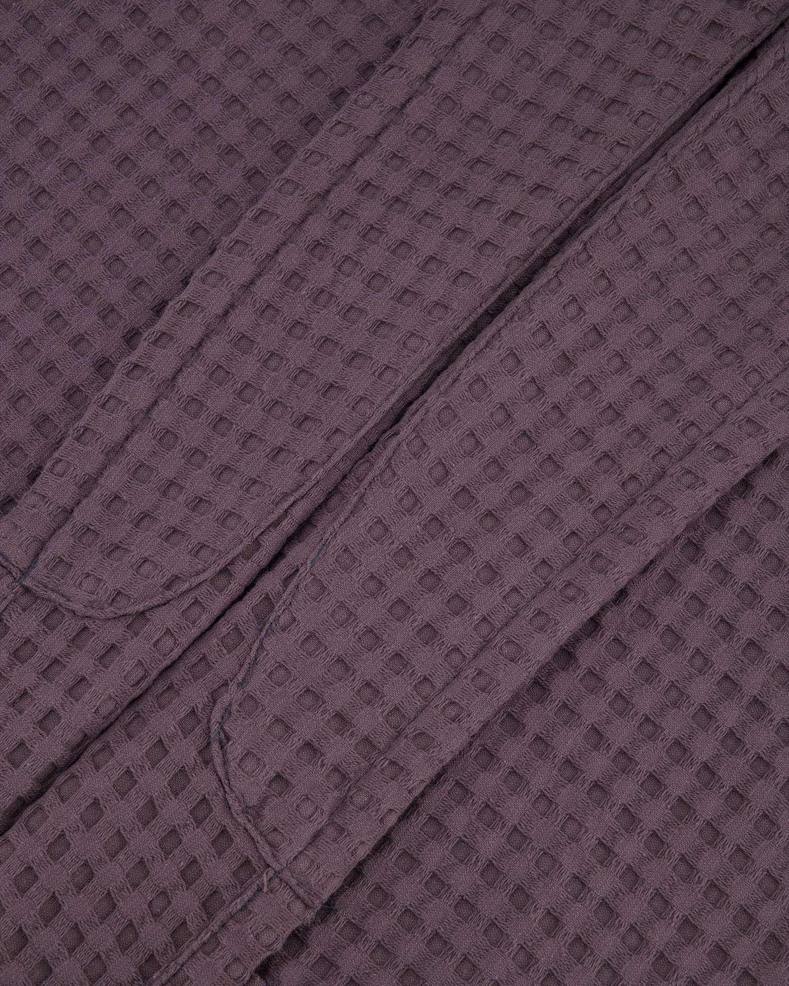 Möve - Kapuzenbademantel Piquée - Farbe: graphite - 842 (2-7650/0175) - L