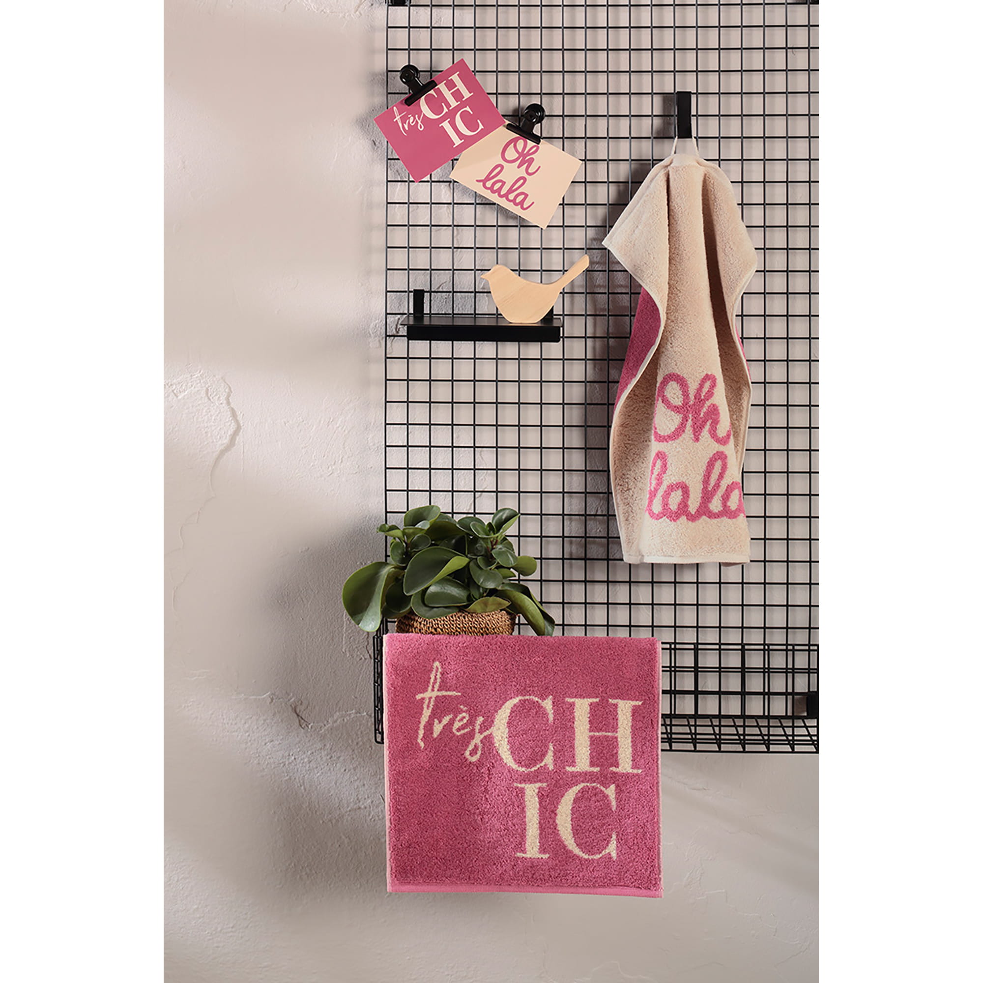 Cawö Gästetücher Postcard Towels Edition 100 Oh lala - 11 - Gästetuch 30x50 cm