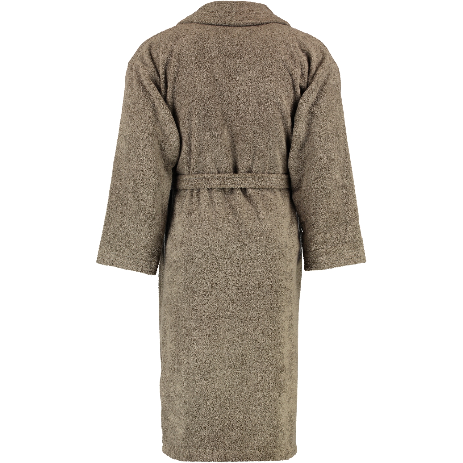 Rhomtuft - Bademantel Sir & Lady - Unisex - Farbe: taupe - 58 - S