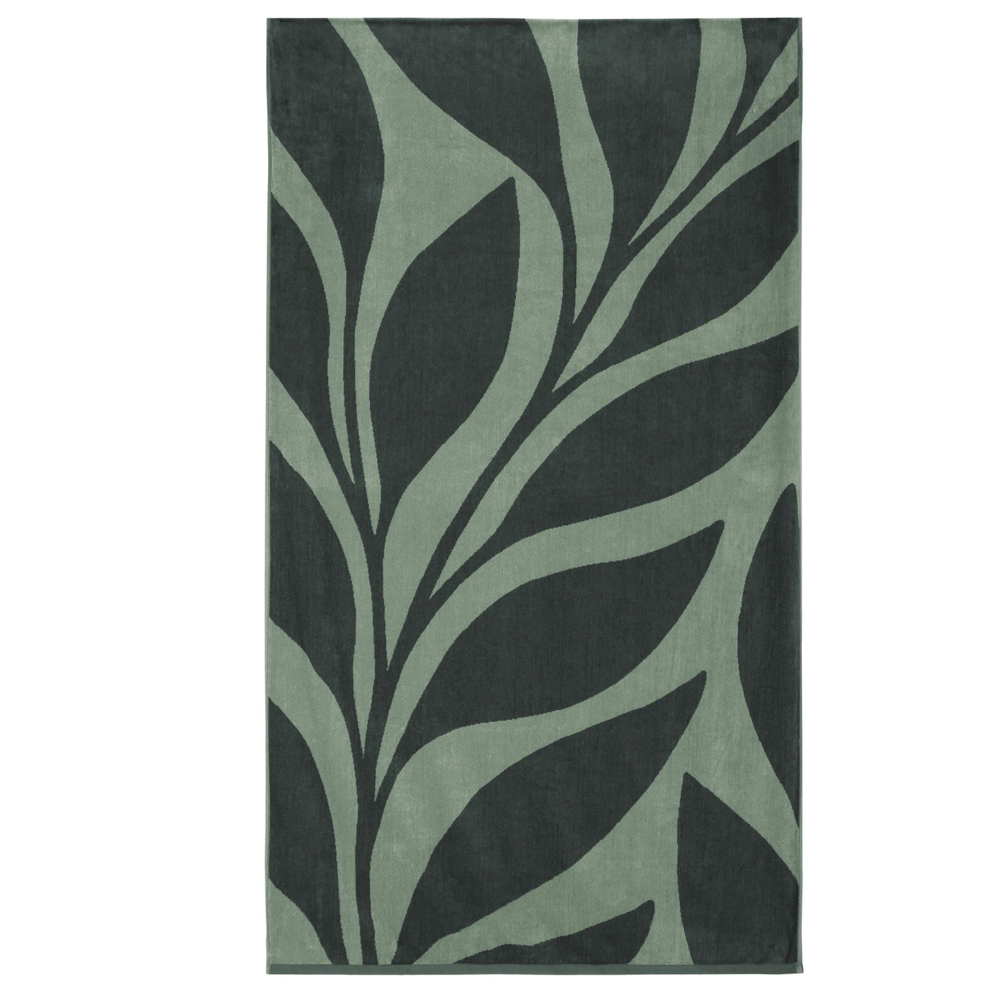 Vossen Strandtücher Ocean Leaf sage - 0002 - Strandtuch 100x180 cm