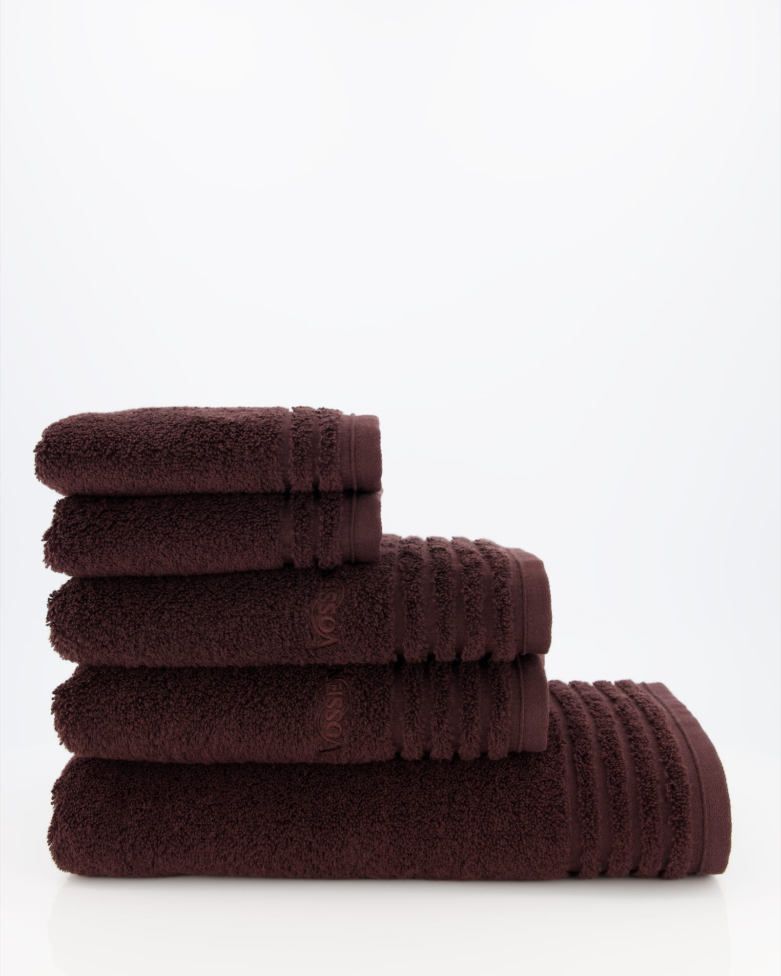 Vossen Handtücher Vienna Style Supersoft dark brown - 6930