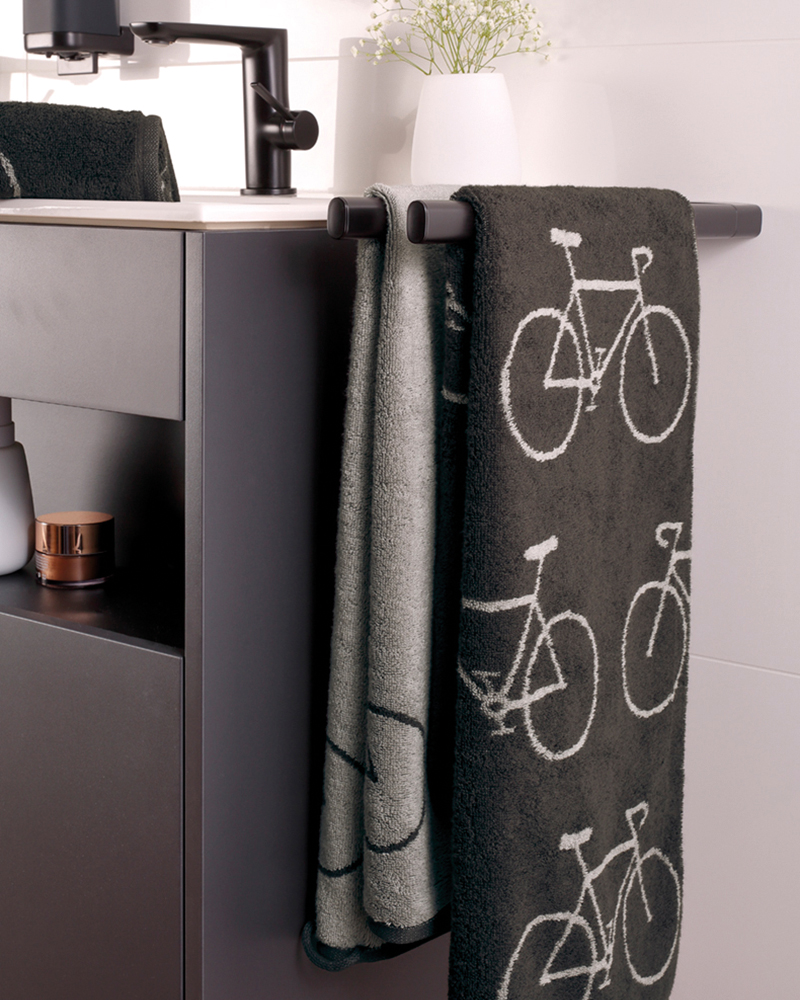Cawö Handtücher VELO EDITION Fahrrad 6298 basalt - 77