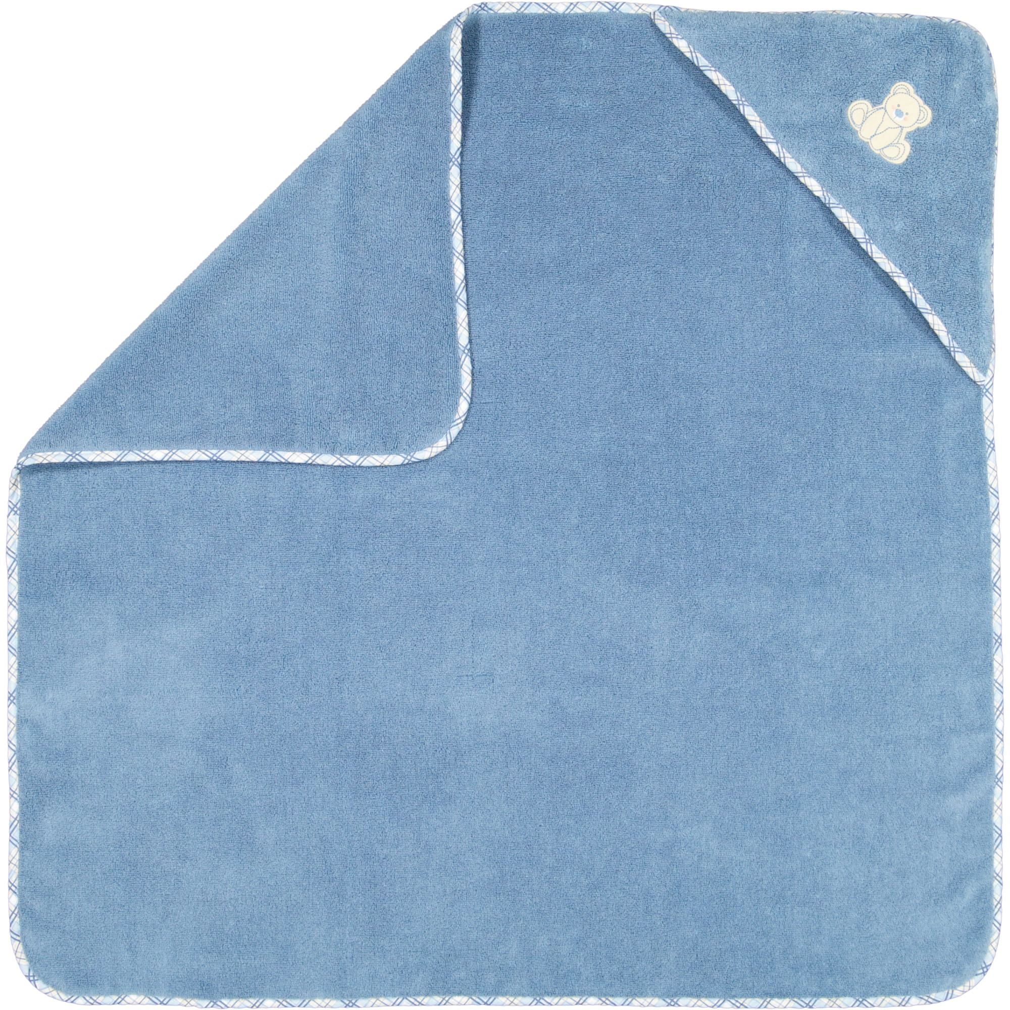Vossen Kapuzentücher Teddy dusty blue - 4695 - Kapuzentuch 100x100 cm