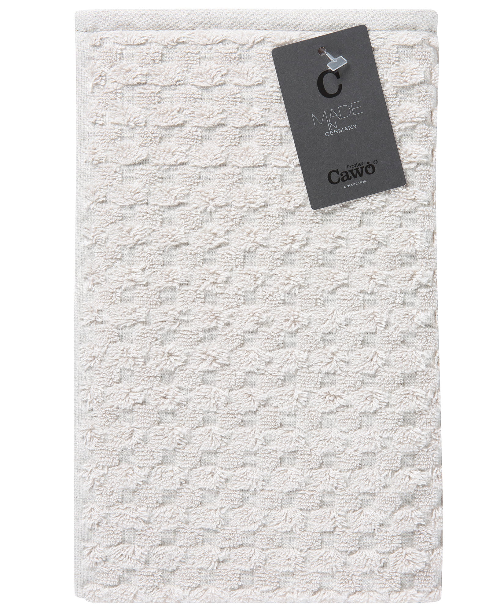 Cawö Cuisine Pro Uni 520 - Küchenhandtuch 50x50 cm - Farbe: travertin - 366