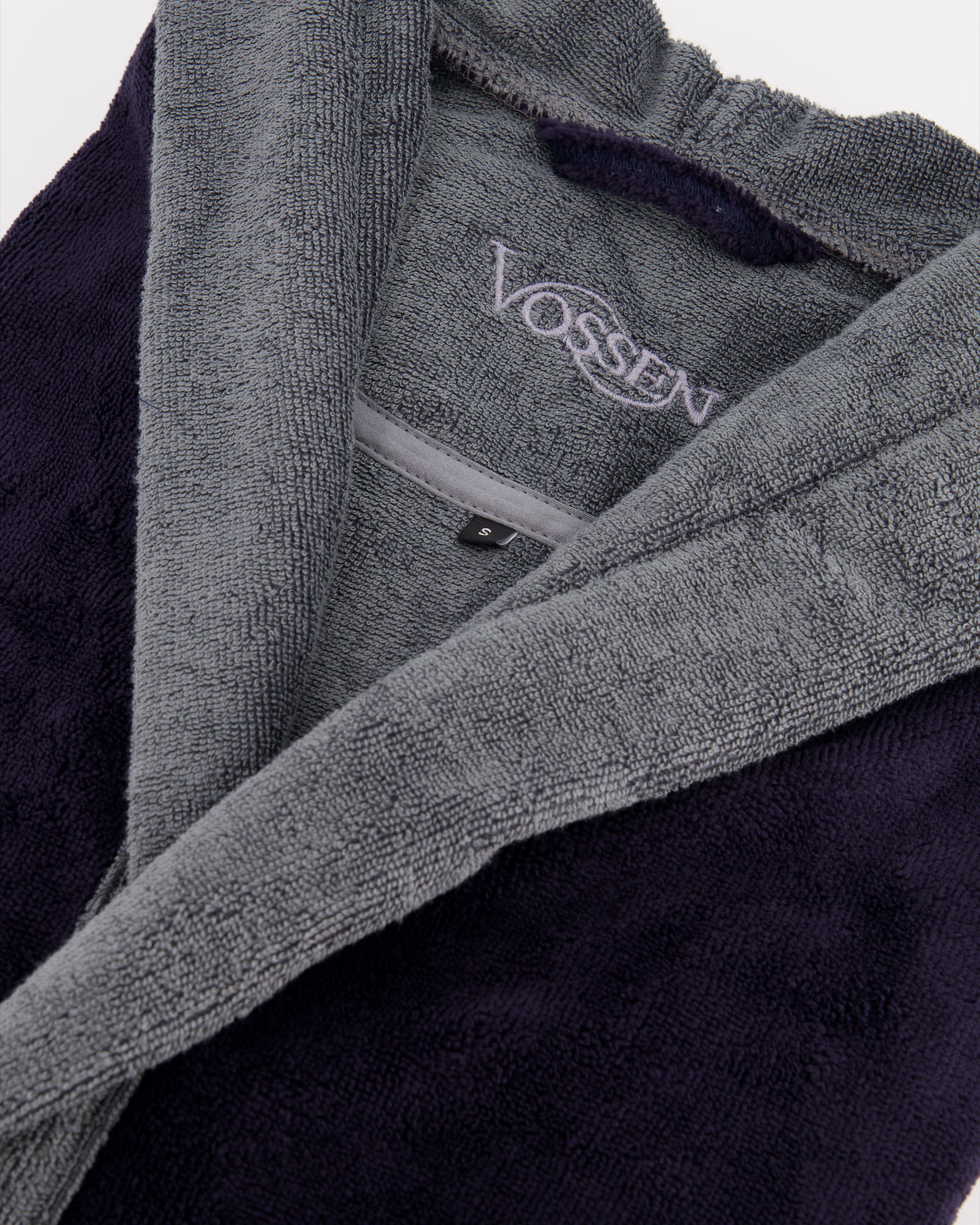 Vossen Bademantel unisex Poppy  - Farbe: anthrazit - 013 (161914)