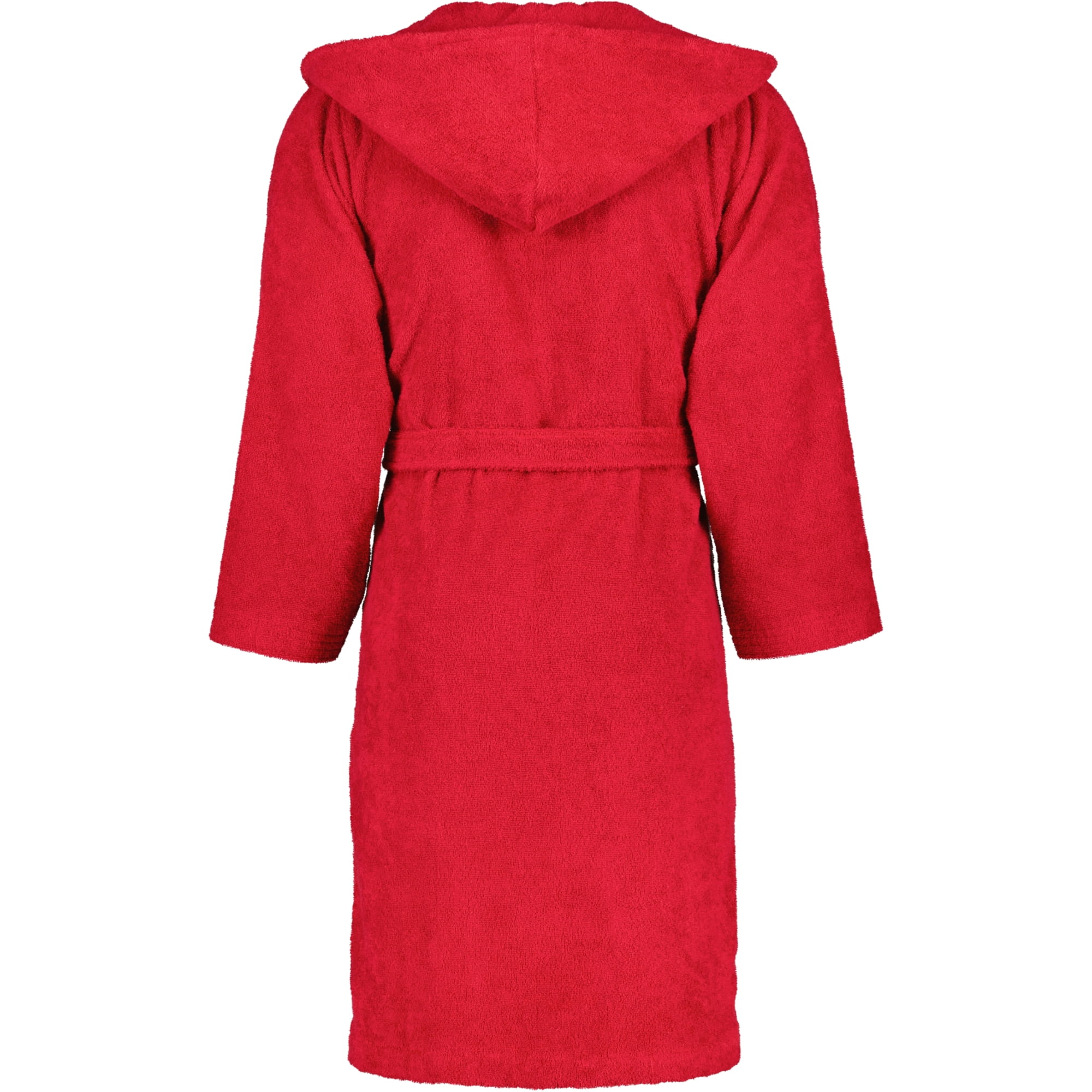 Möve Bademäntel unisex Kapuze Superwuschel ruby - 075 - XS