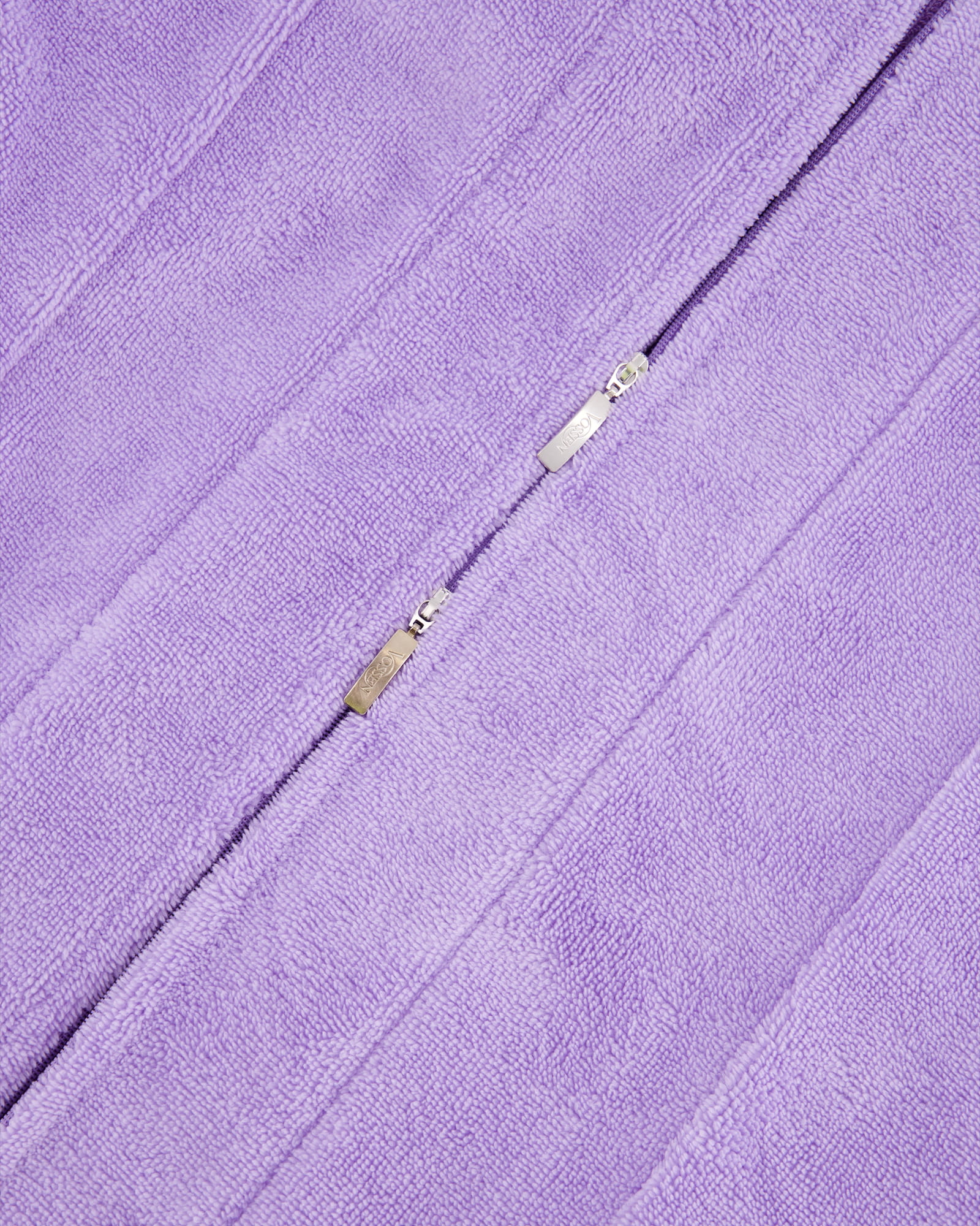 Vossen Bademäntel Damen Kurzmantel mit Kapuze Palermo iris - 0022 - 3XL