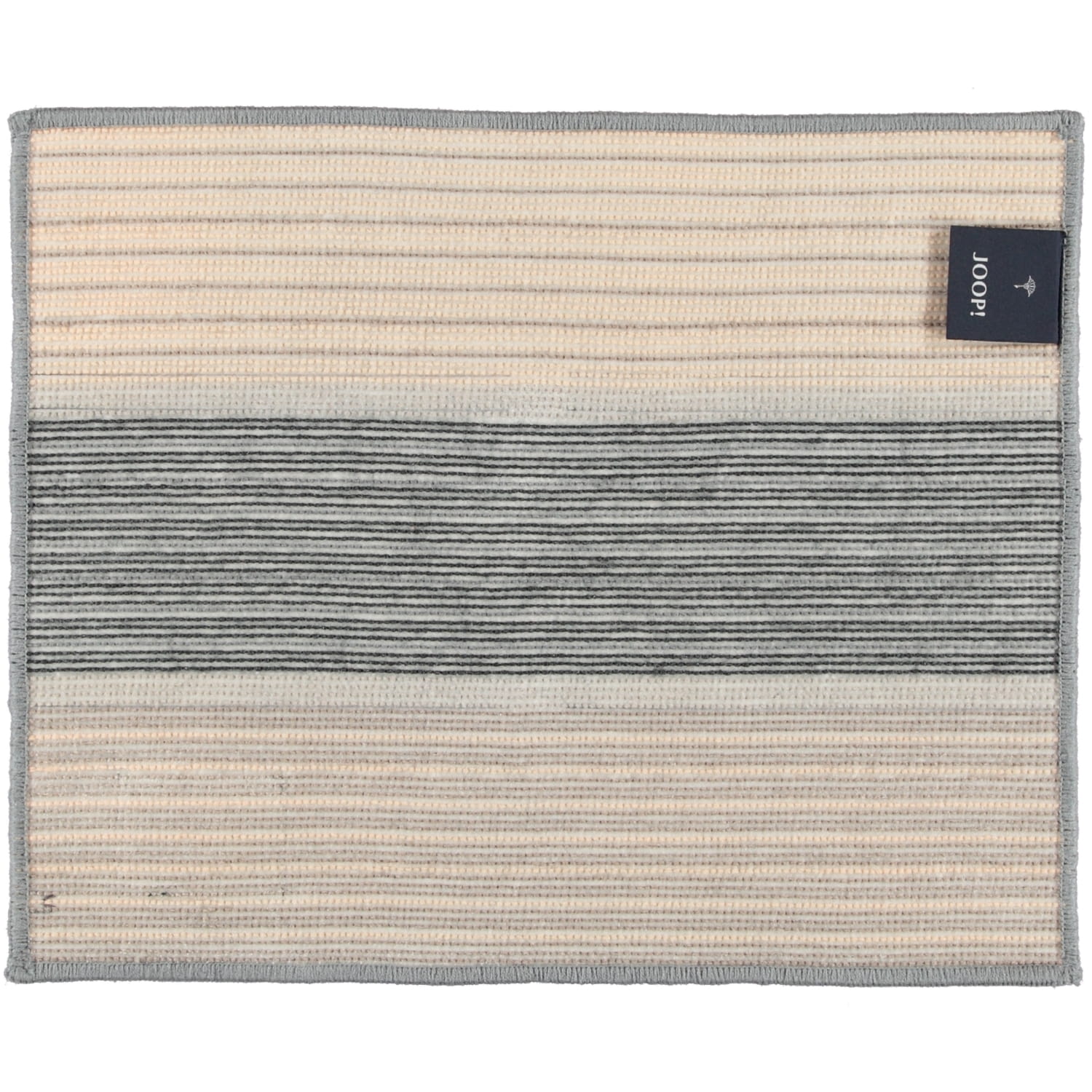 JOOP! Badteppich Lines 286 - Farbe: Natur - 020 - 50x60 cm
