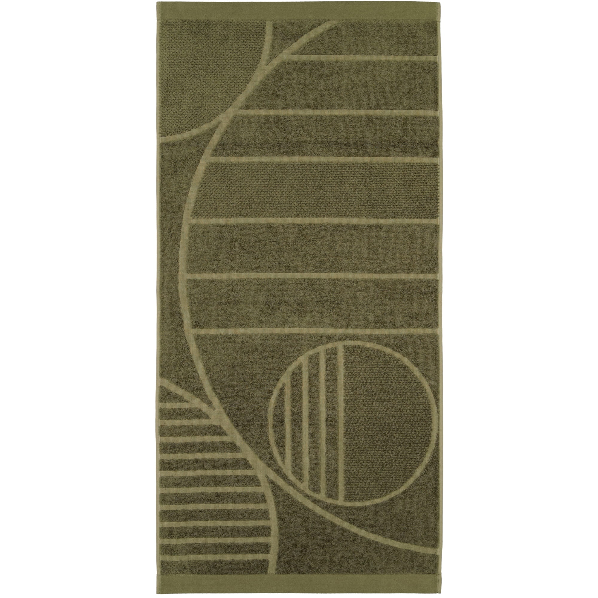 Möve Handtücher Autumn Delights olive - 670 - Handtuch 50x100 cm
