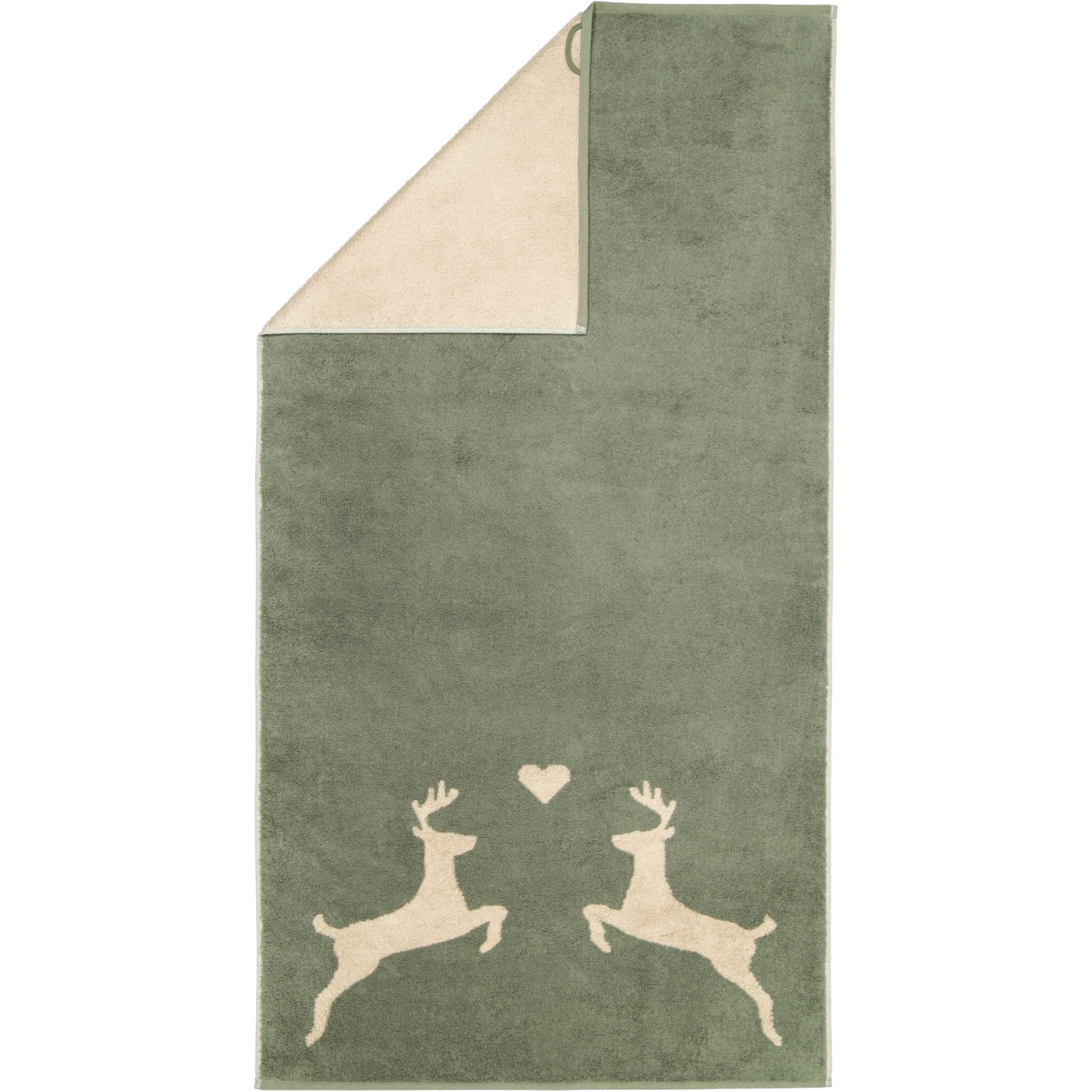 Cawö Handtücher Alpenchic Edition Hirsche 6228 zirbe - 43 - Duschtuch 70x140 cm