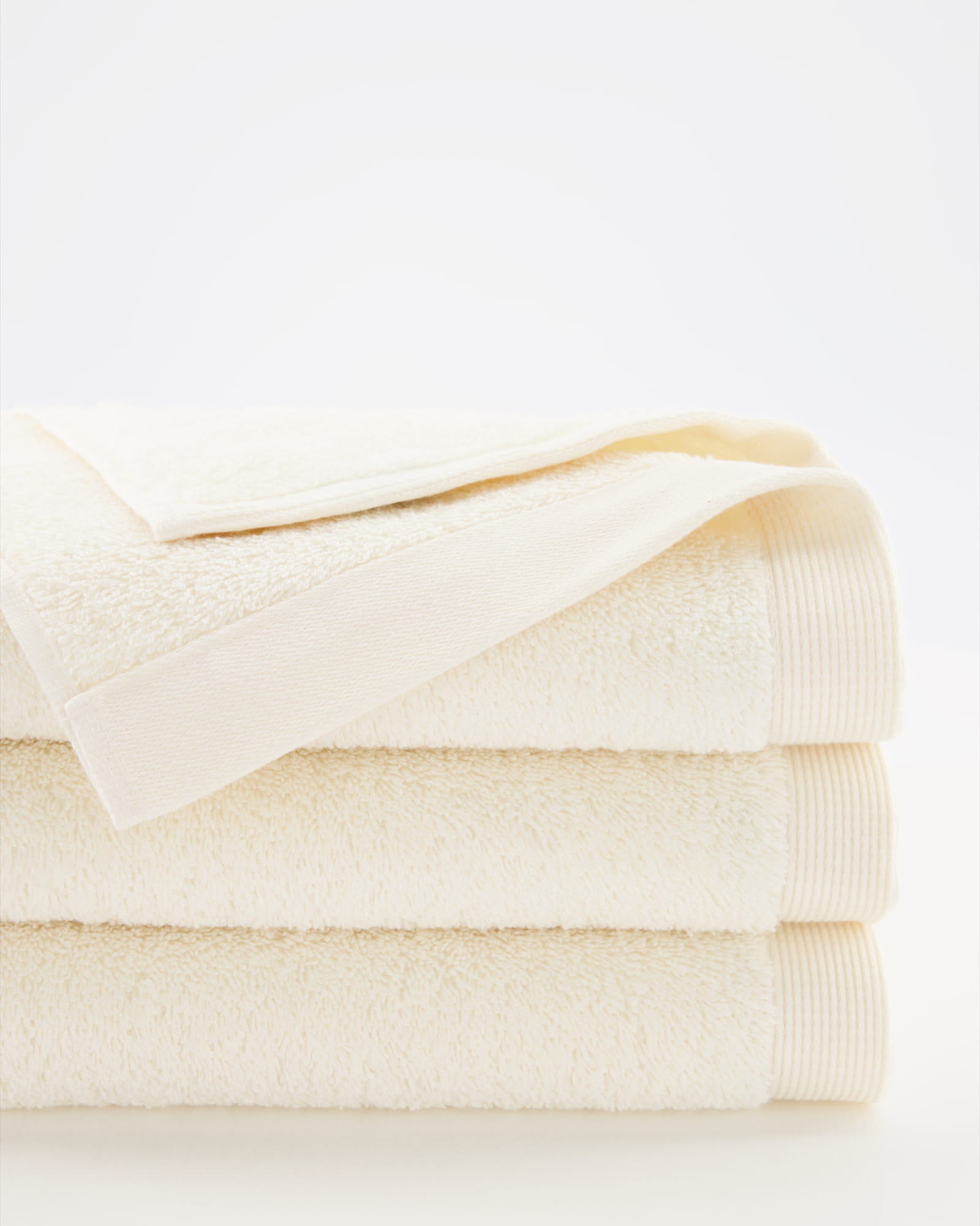 Vossen Handtücher High Line ivory - 1030 - Seiflappen 30x30 cm