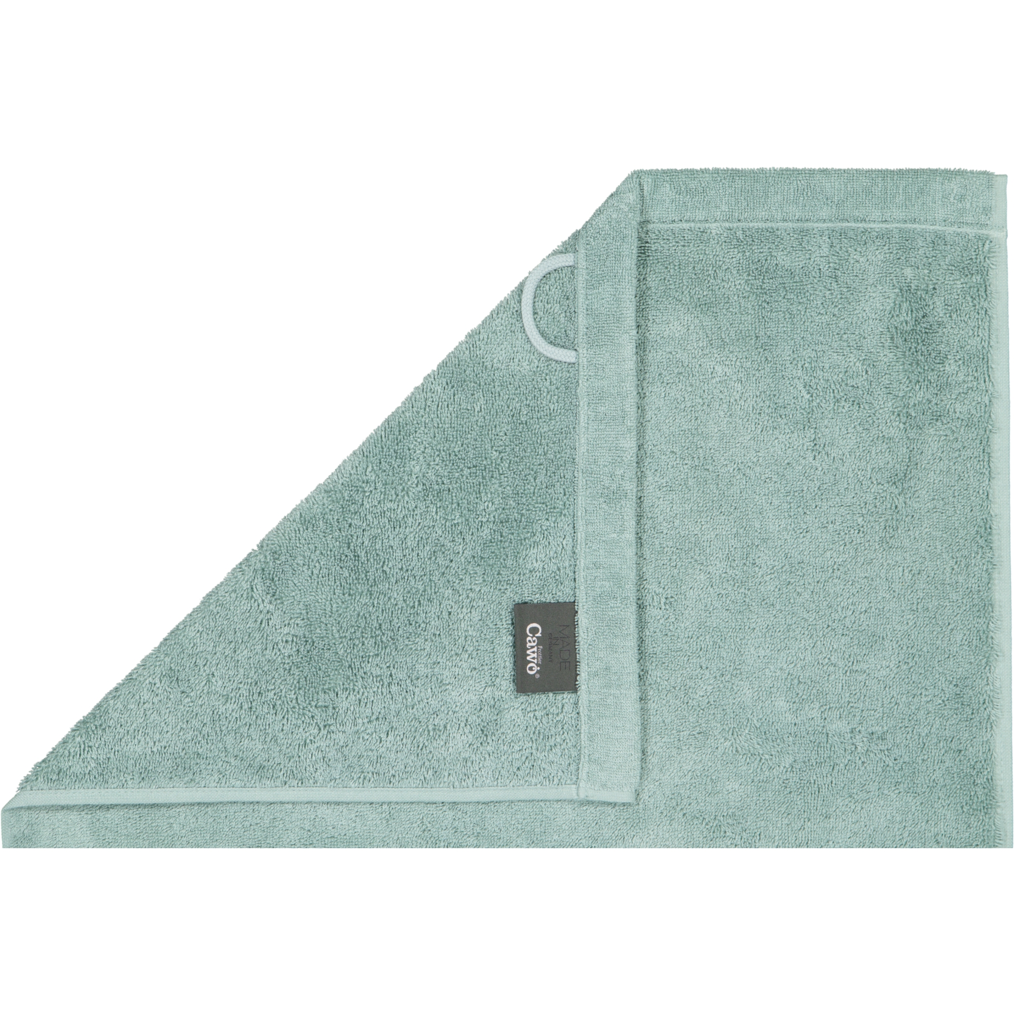 Cawö Handtücher Lifestyle Uni 7007 fjord - 452 - Seiflappen 30x30 cm
