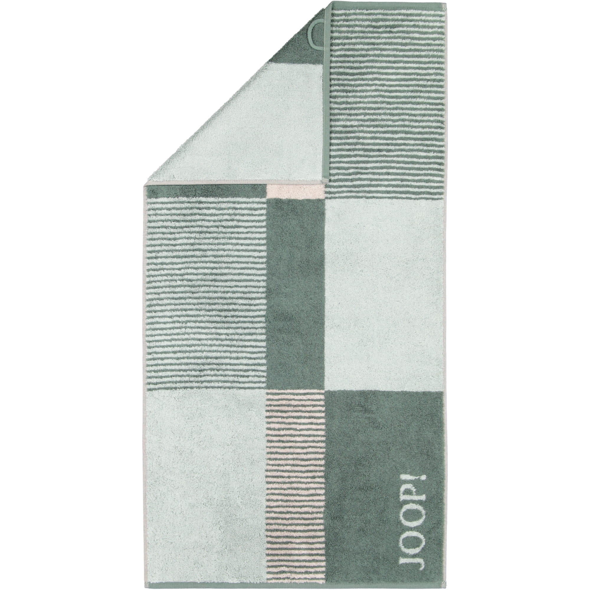 JOOP! Handtücher Divided Squares 1705 Salbei - 44