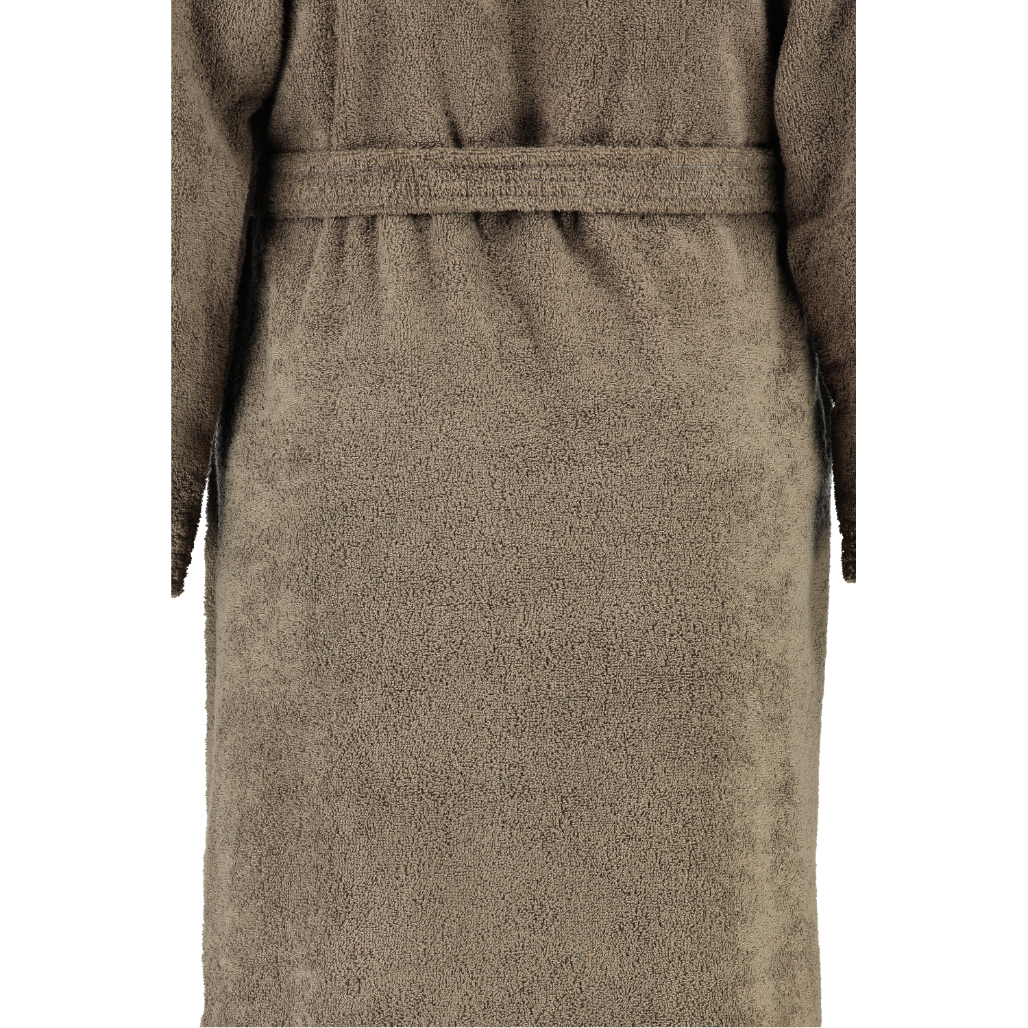 Rhomtuft - Bademantel Sir & Lady - Unisex - Farbe: taupe - 58 - S