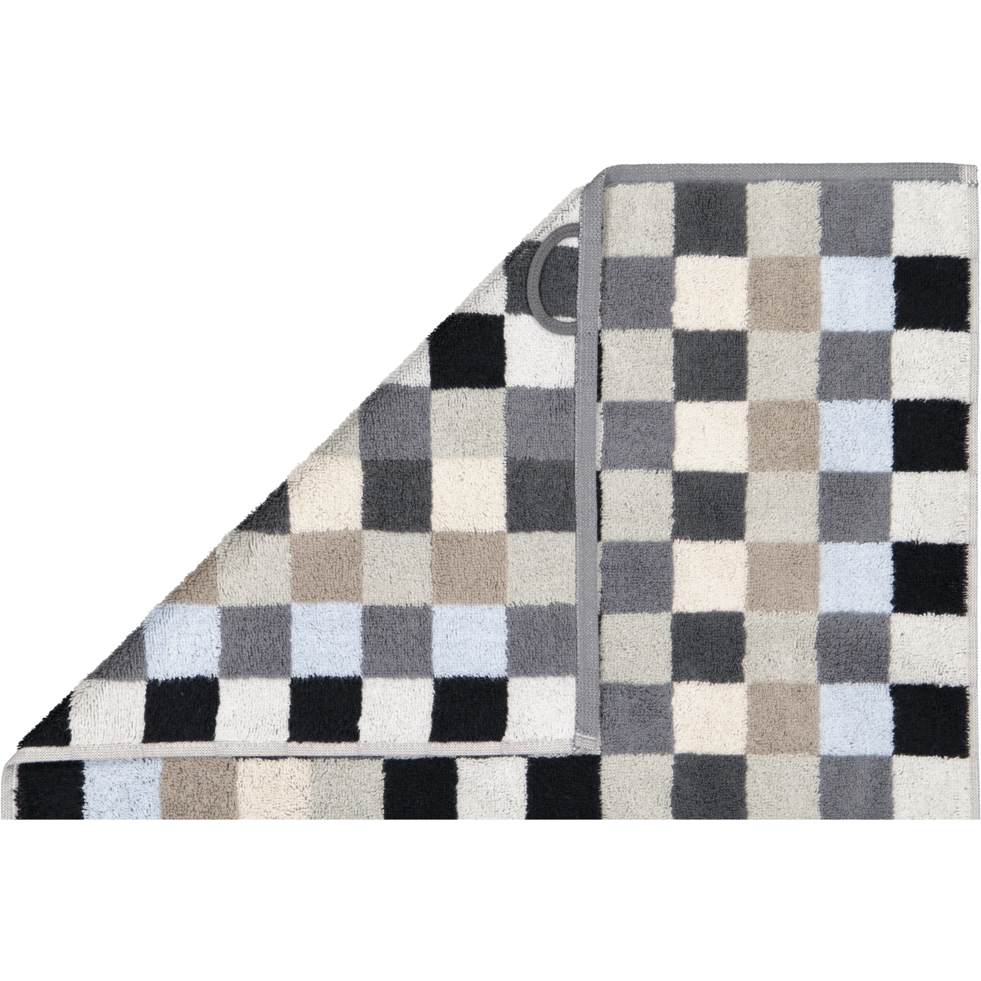 Cawö - Unique Karo 942 - Farbe: anthrazit - 77