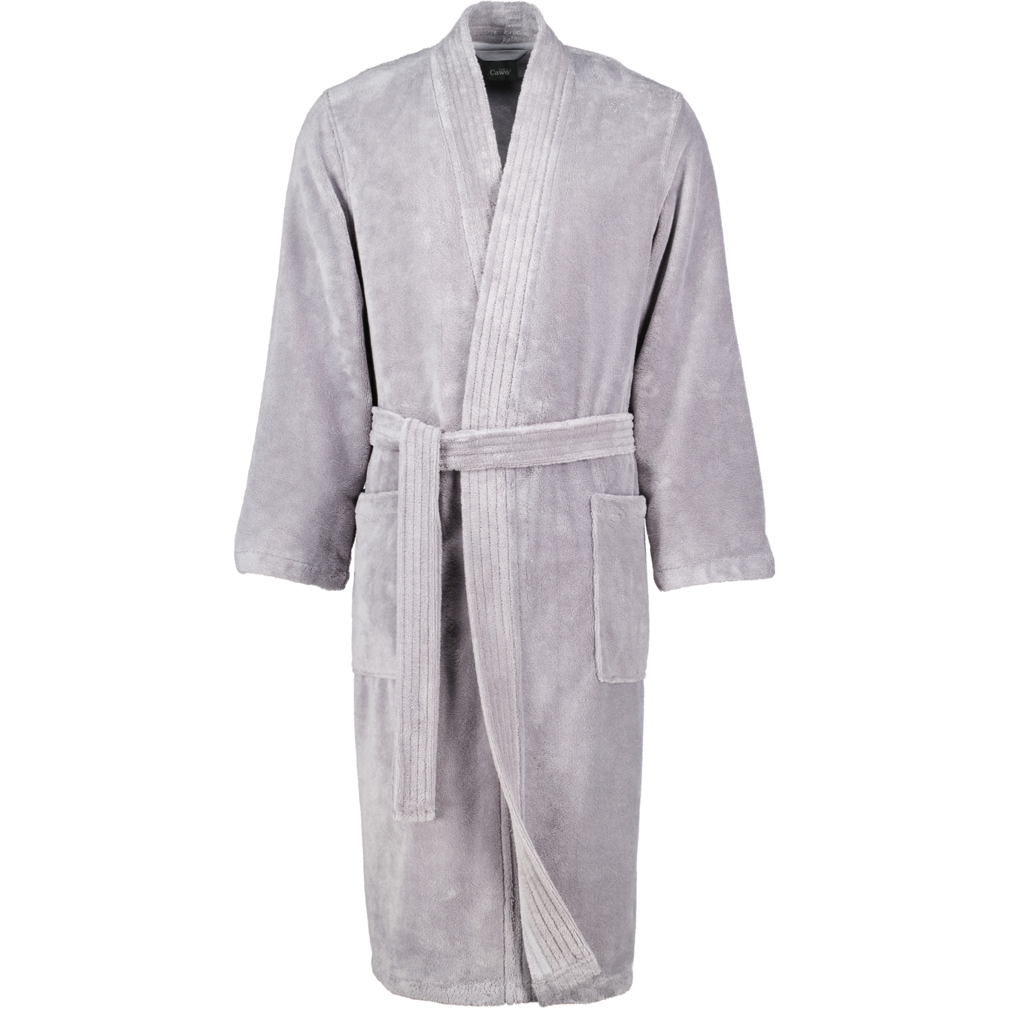 Cawö Home Herren Bademantel Kimono 800 - Farbe: graphit - 73