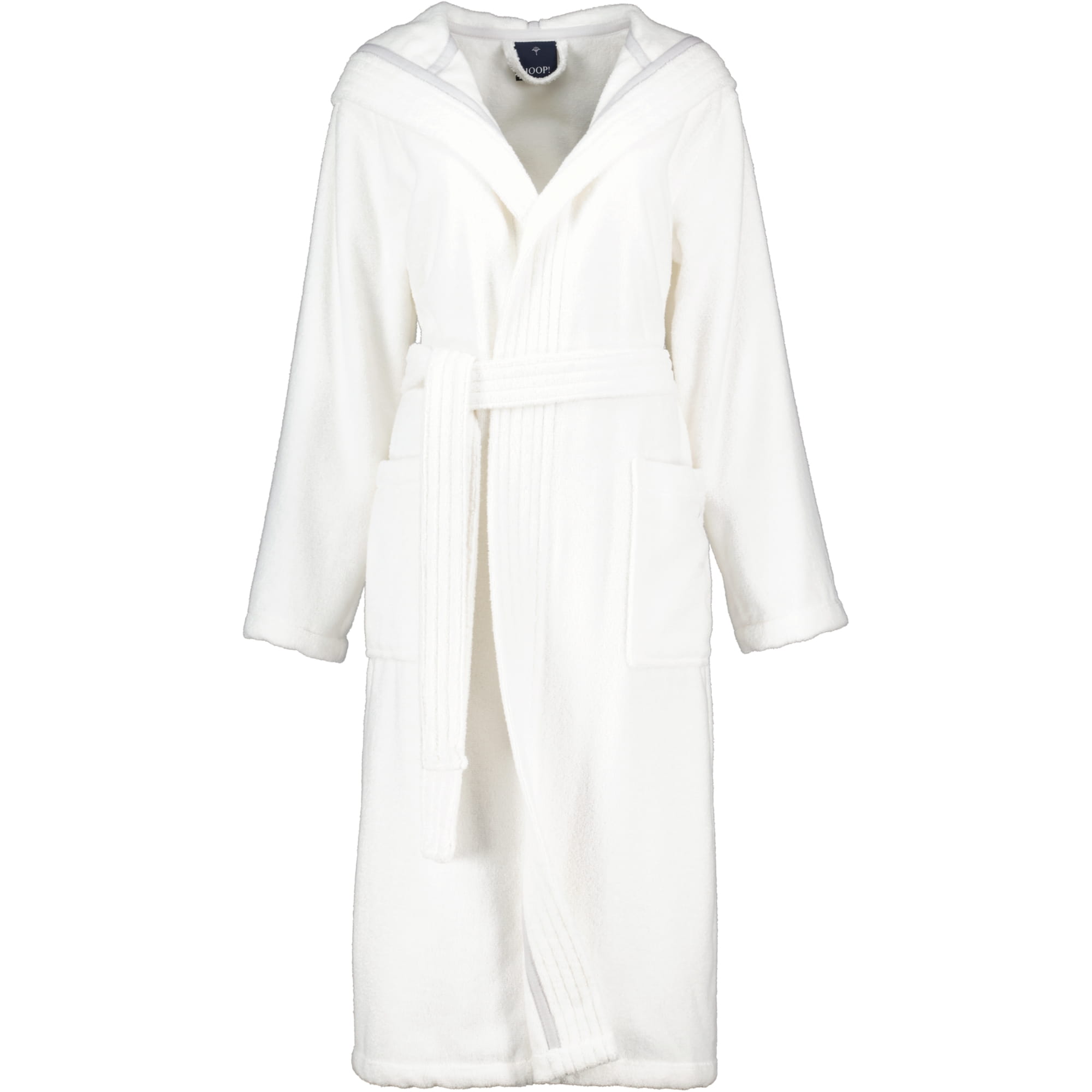 JOOP! Damen Bademantel - Kapuze 1649 - Farbe: Weiß - 600 - S